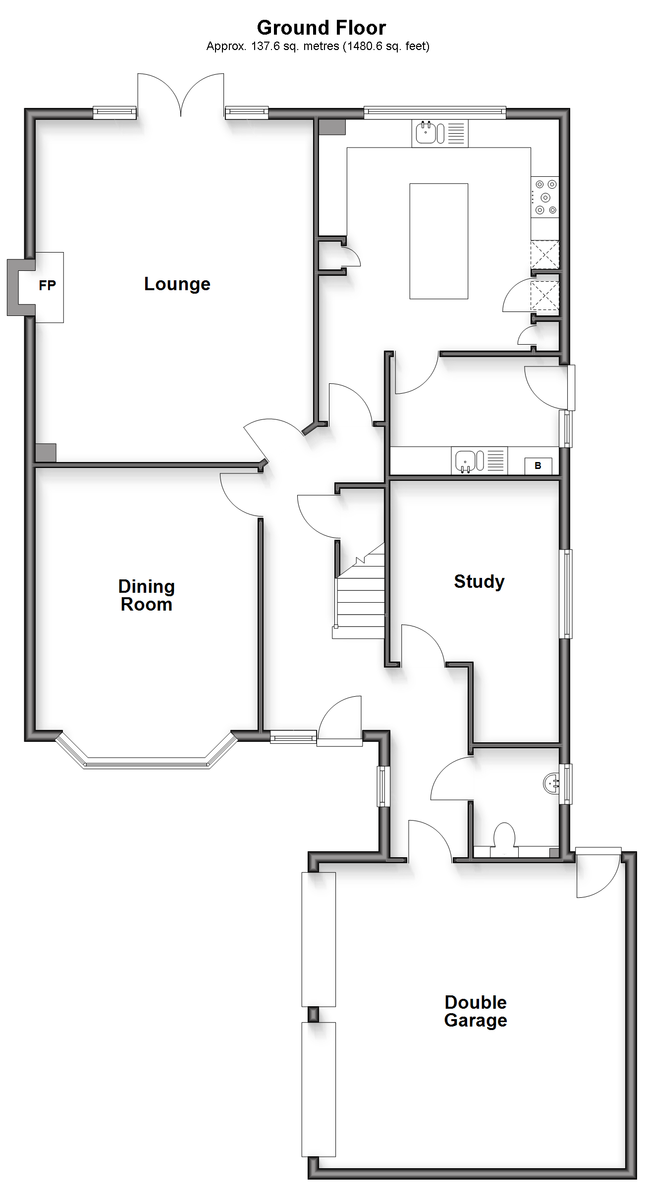 Hillside, London Road, Sevenoaks floorplan