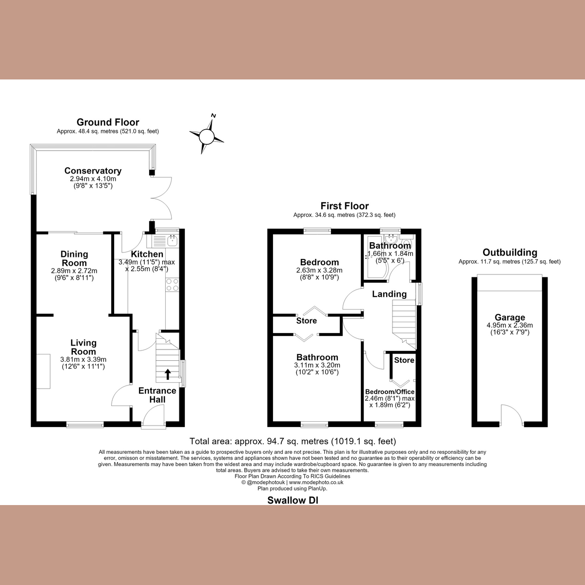 62, Swallow Dale Basildon, Basildon floorplan