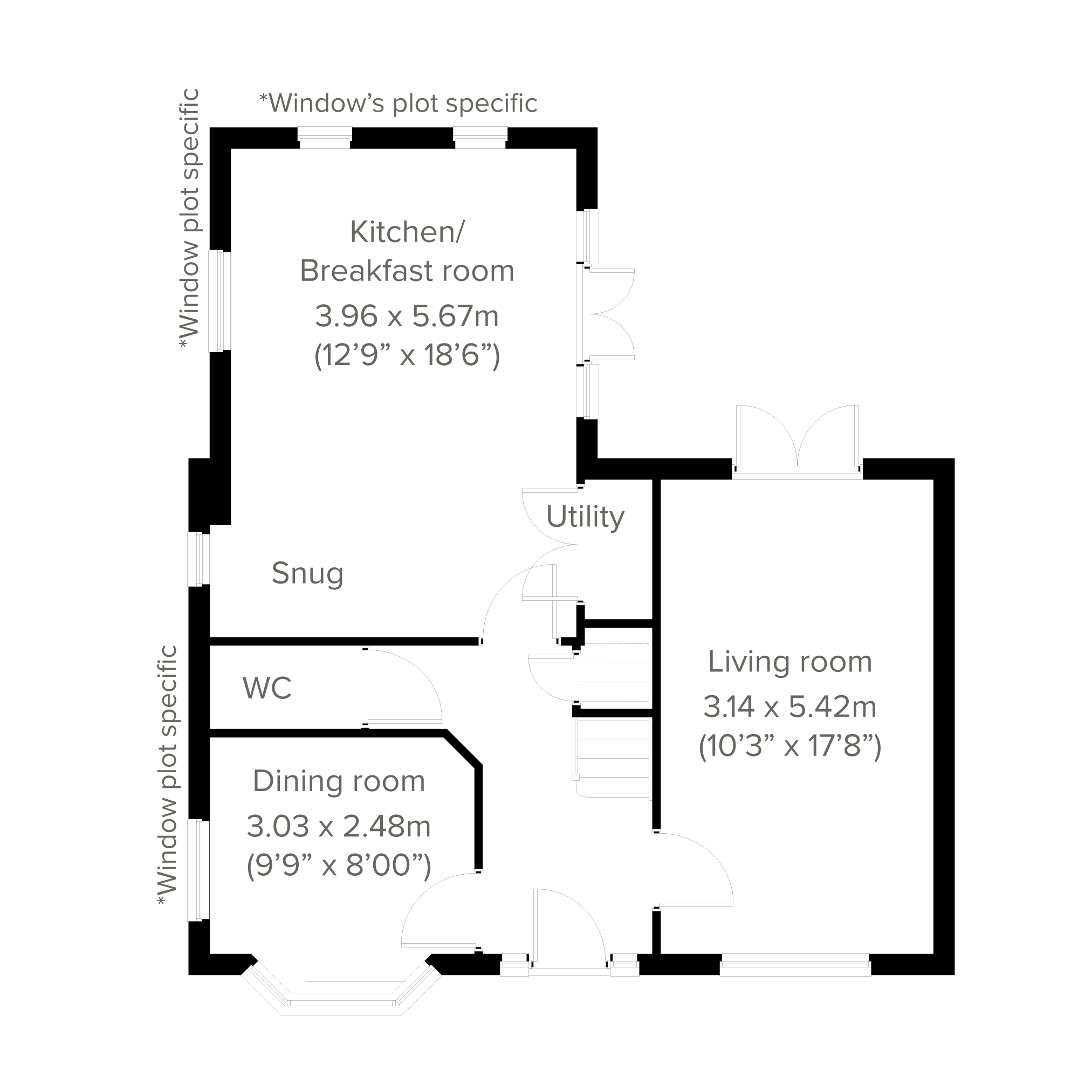 "The Elmbridge" at Spetchley, Worcester WR5, 4 bedroom detached house for sale 61853504