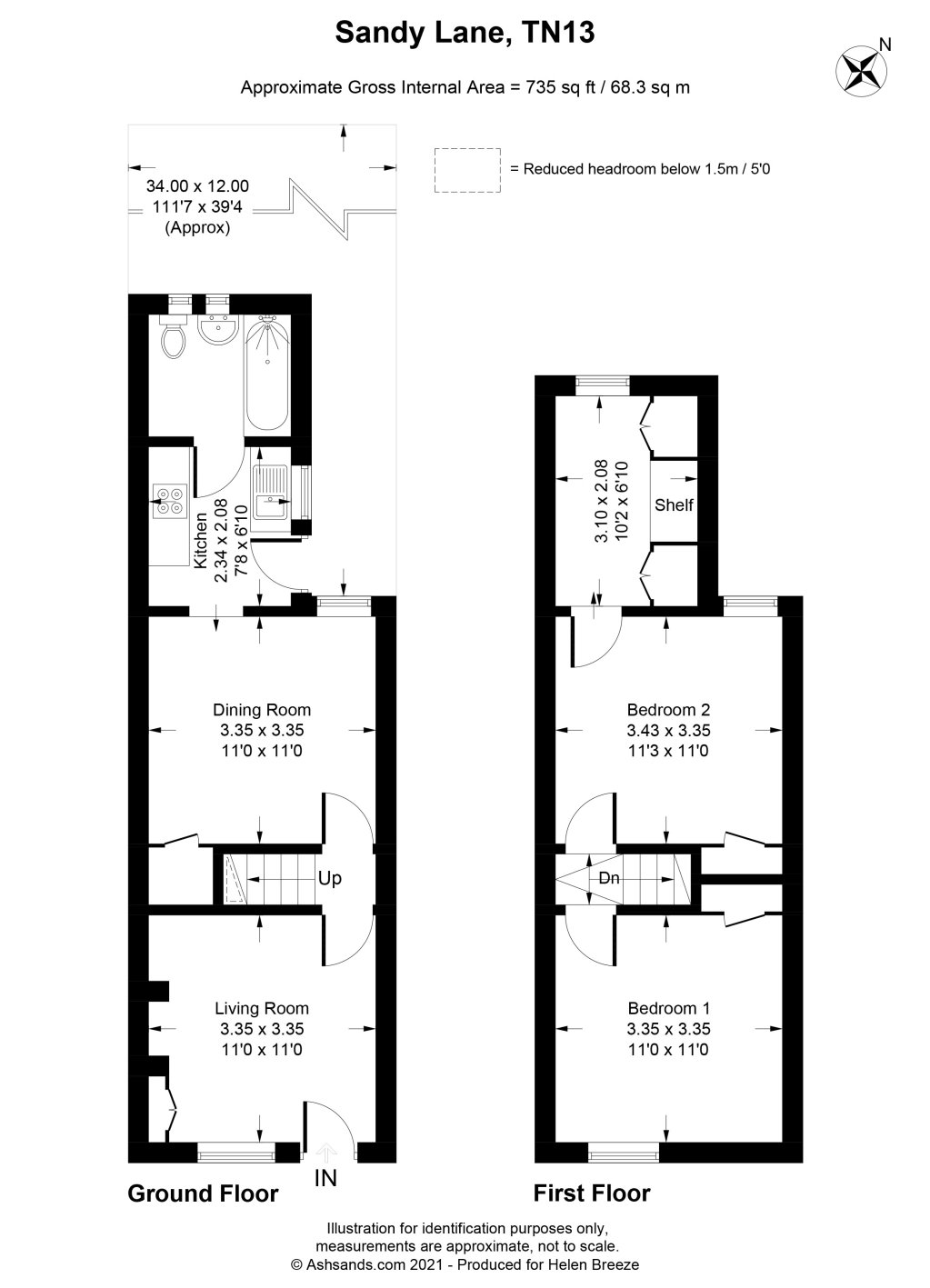 35, Sandy Lane, Sevenoaks floorplan
