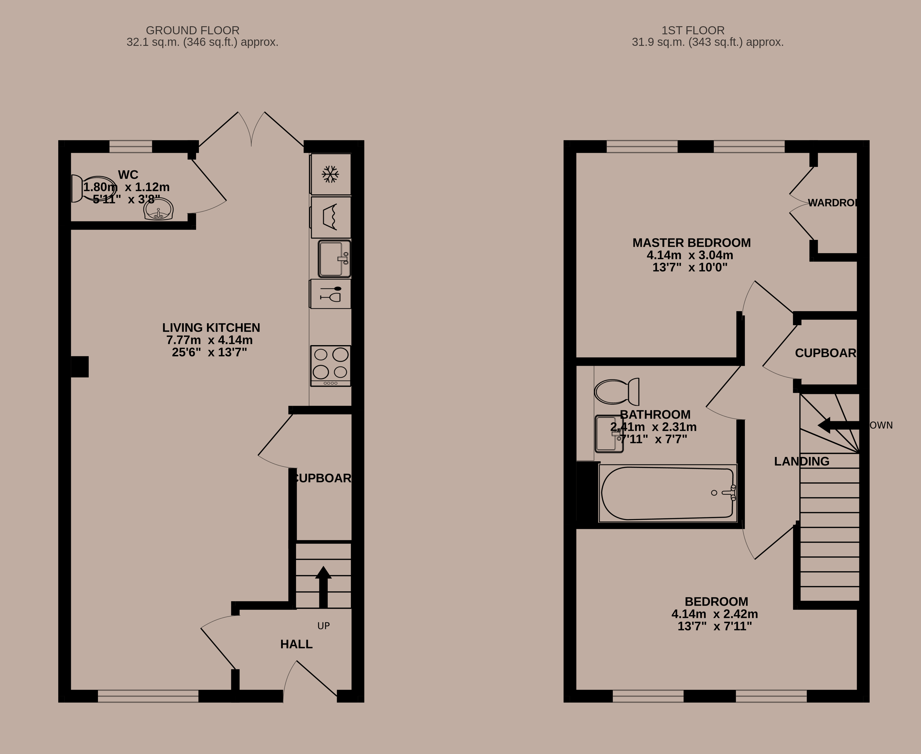 17, Douglas Jane Close, Melton Mowbray floorplan