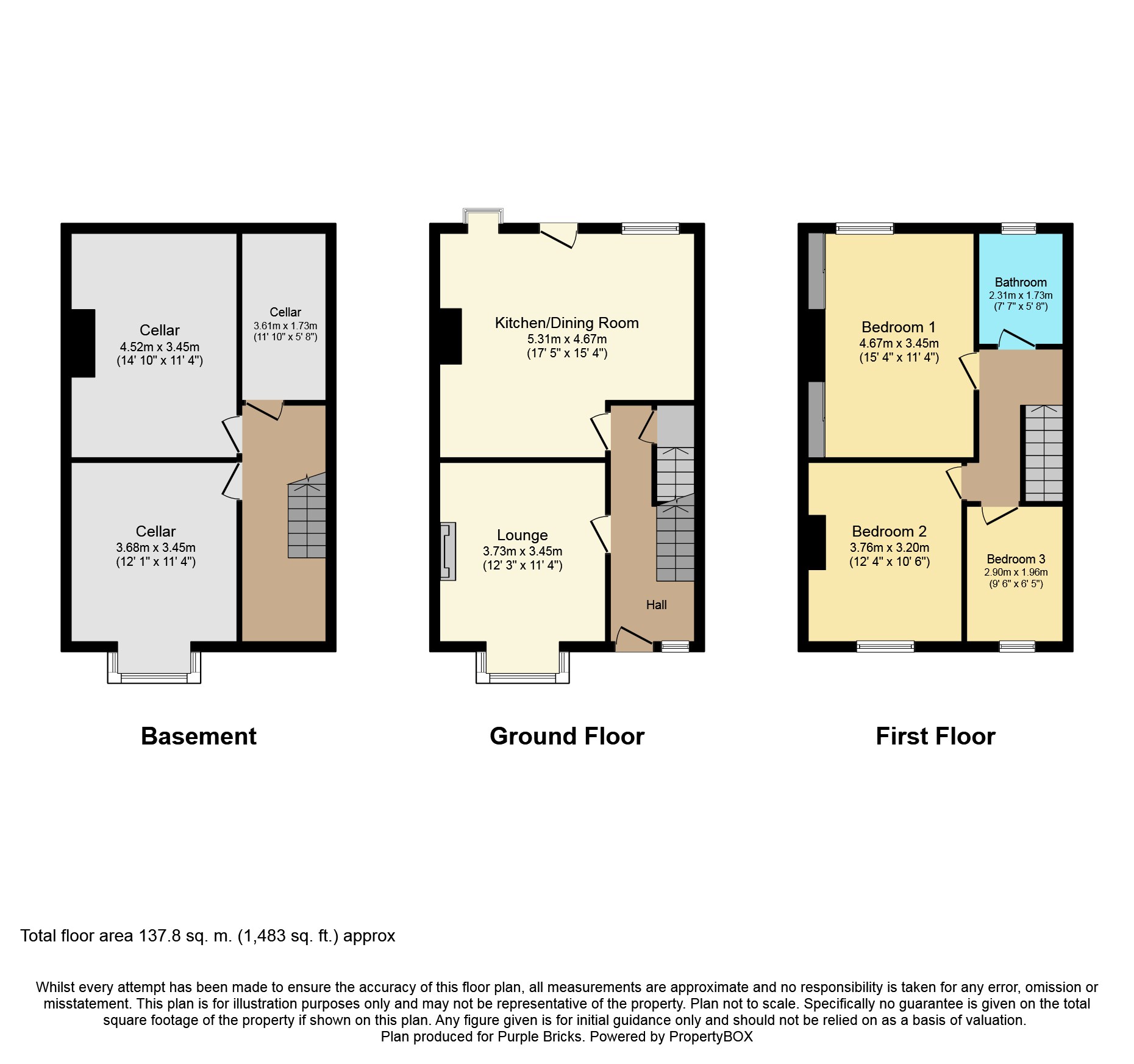 3 Bedrooms Terraced house for sale in Grafton Road, Keighley BD21