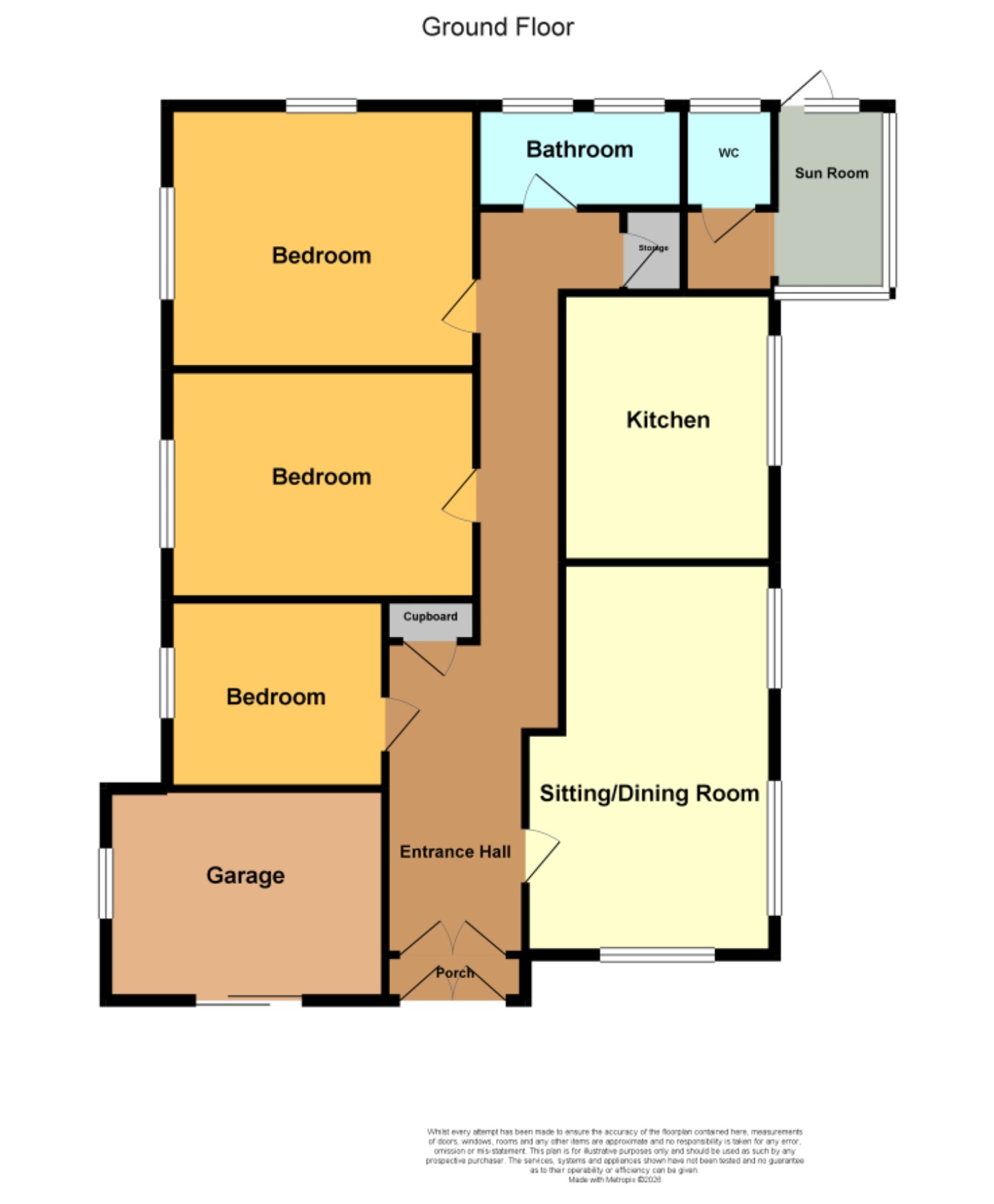 Tresco, Church Road, Mold floorplan
