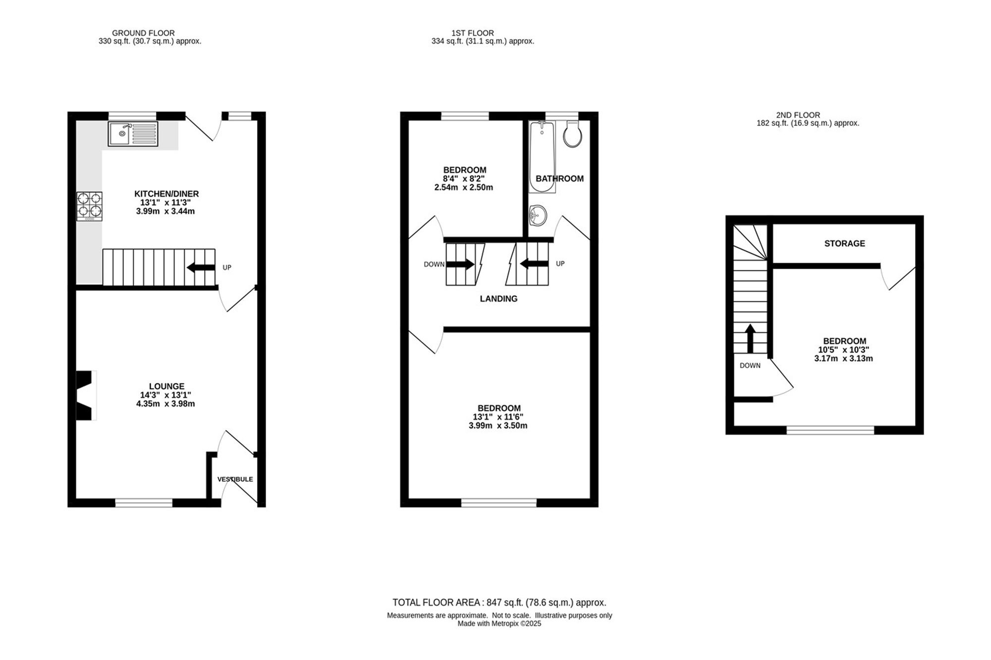 8 Portland Grove, High Peak floorplan
