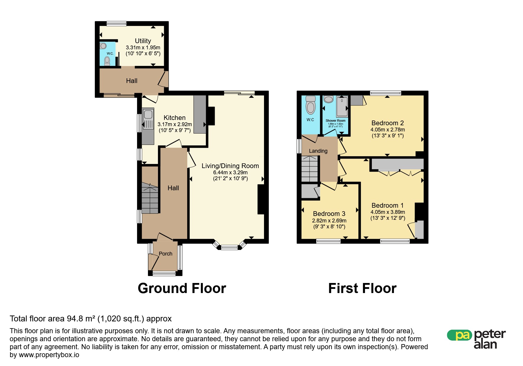 Heol Booker, Cardiff floorplan
