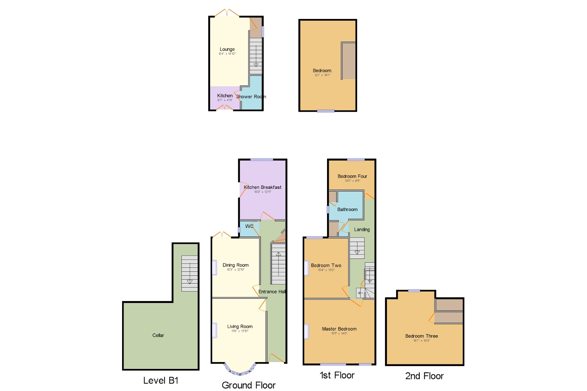 5 Bedrooms End terrace house for sale in Clarendon Street, Leamington Spa, Warwickshire, England CV32