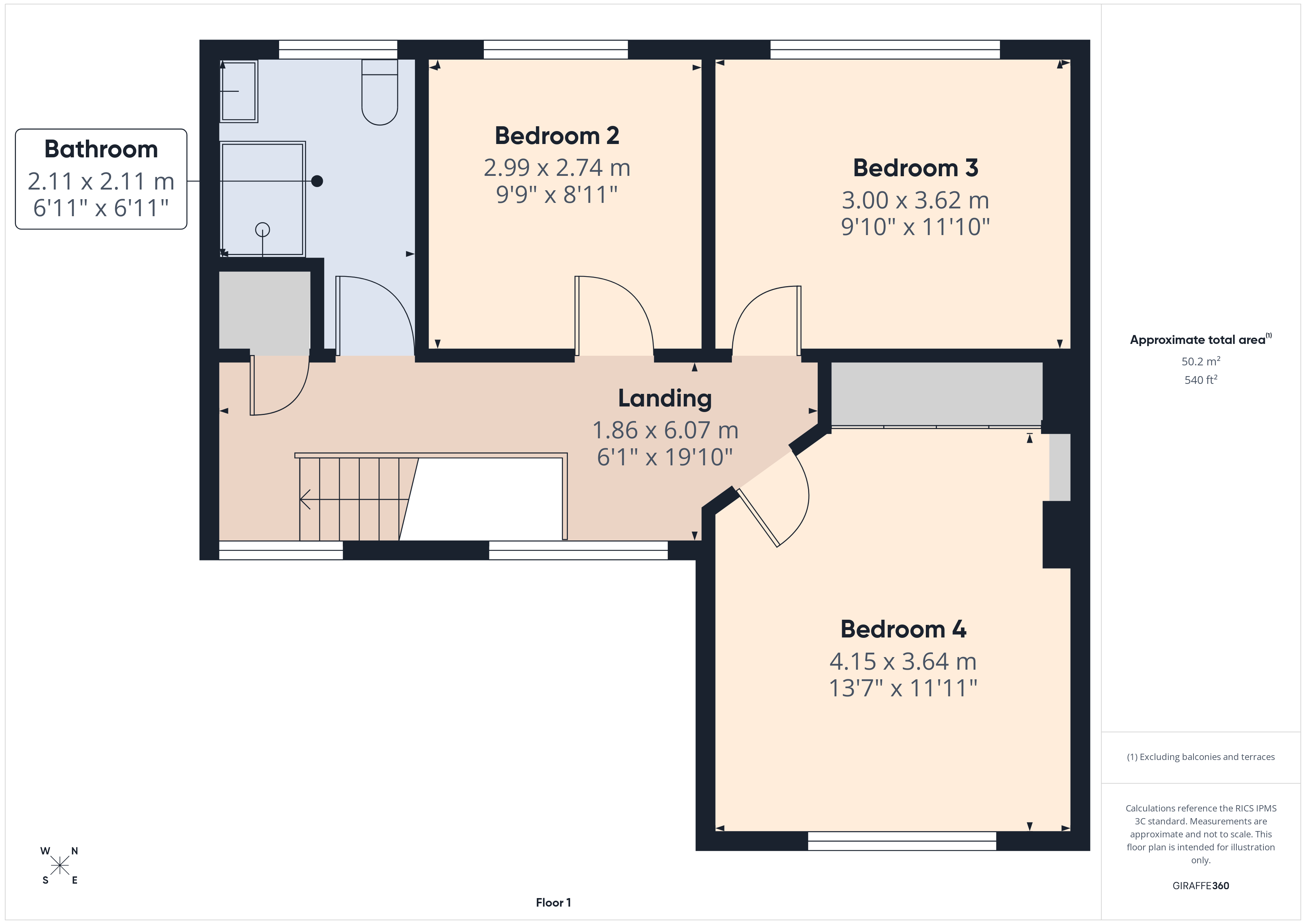Isfield Road, Brighton floorplan