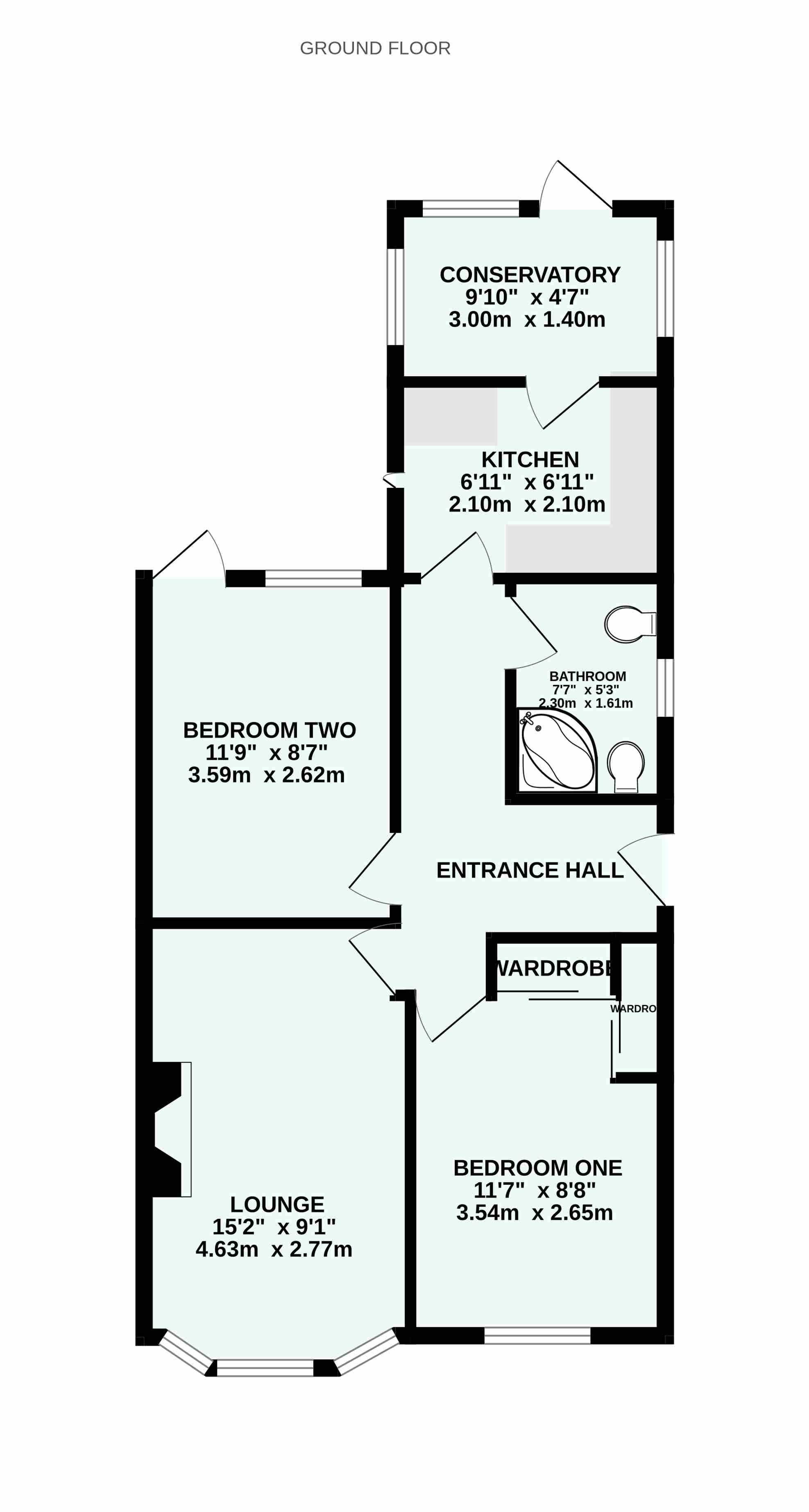 2, Park Avenue, Plymouth floorplan