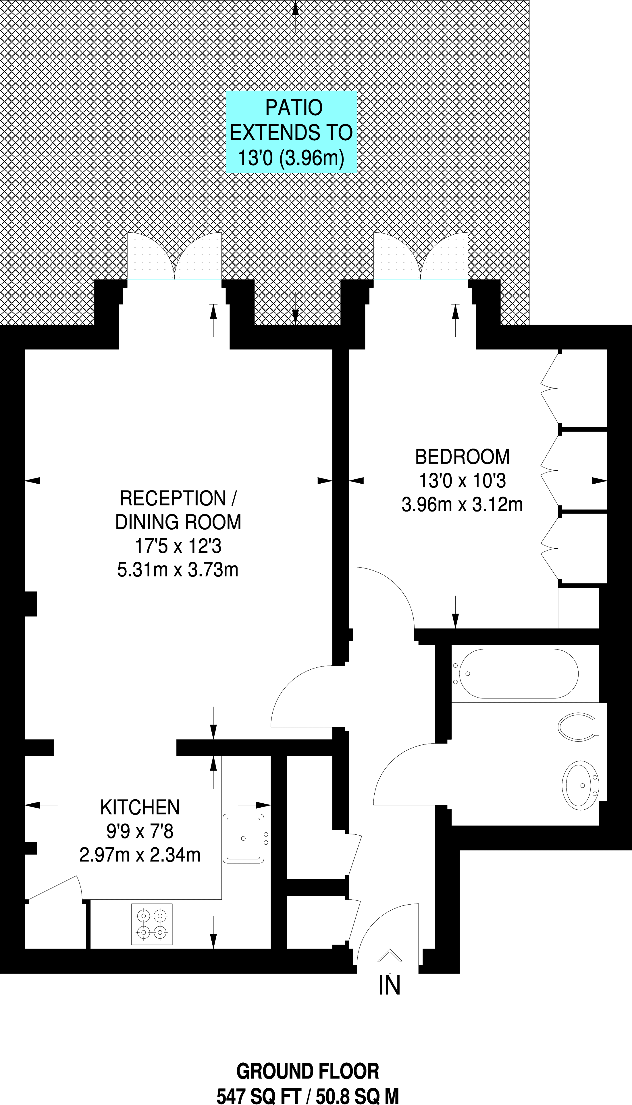 1 Bedrooms Flat for sale in Glengall Road, Brondesbury NW6