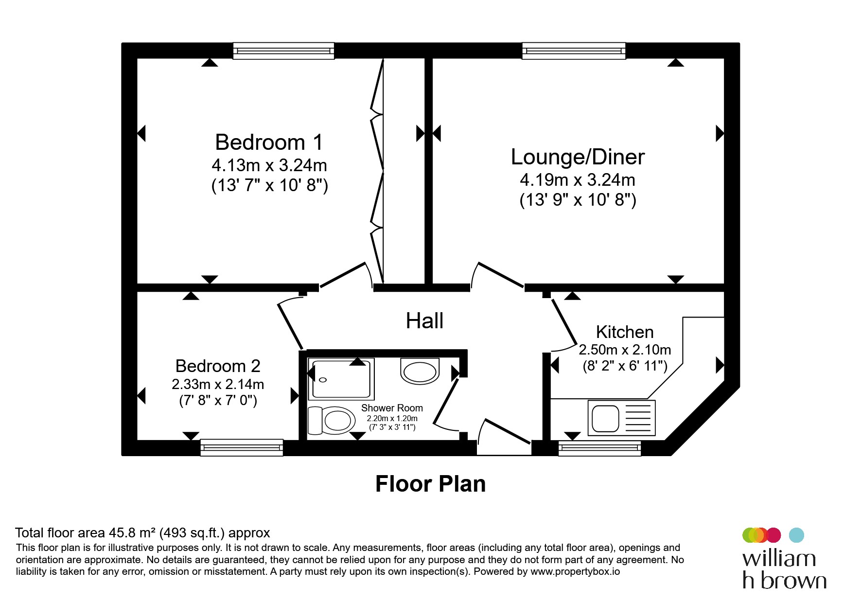 10, Boundary Court, Boundary Road, Newark floorplan