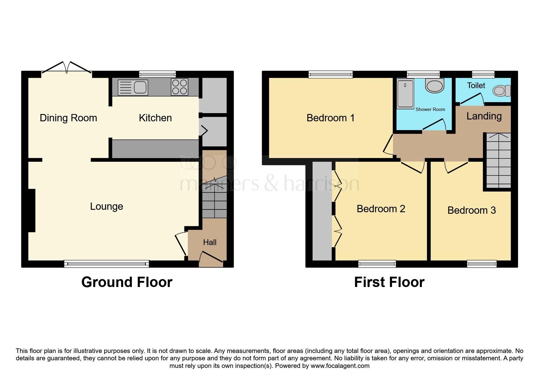 48, Ridlington Way, Hartlepool floorplan