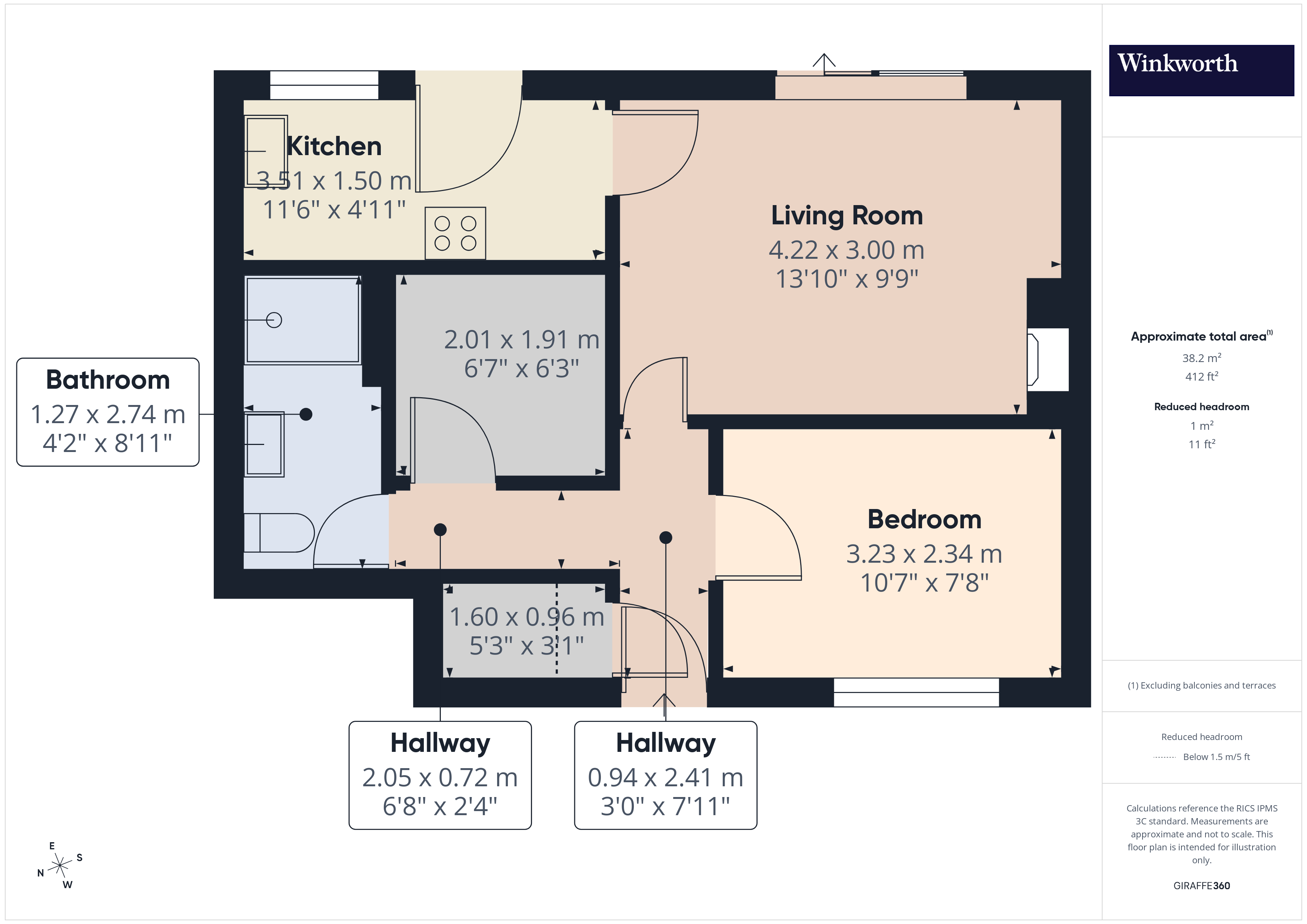 36, Knights Way, Reading floorplan