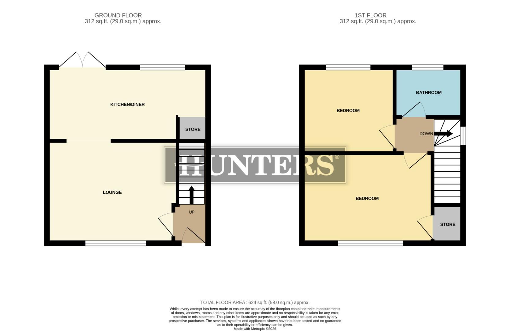 100, Mortimer Street, Oldham floorplan
