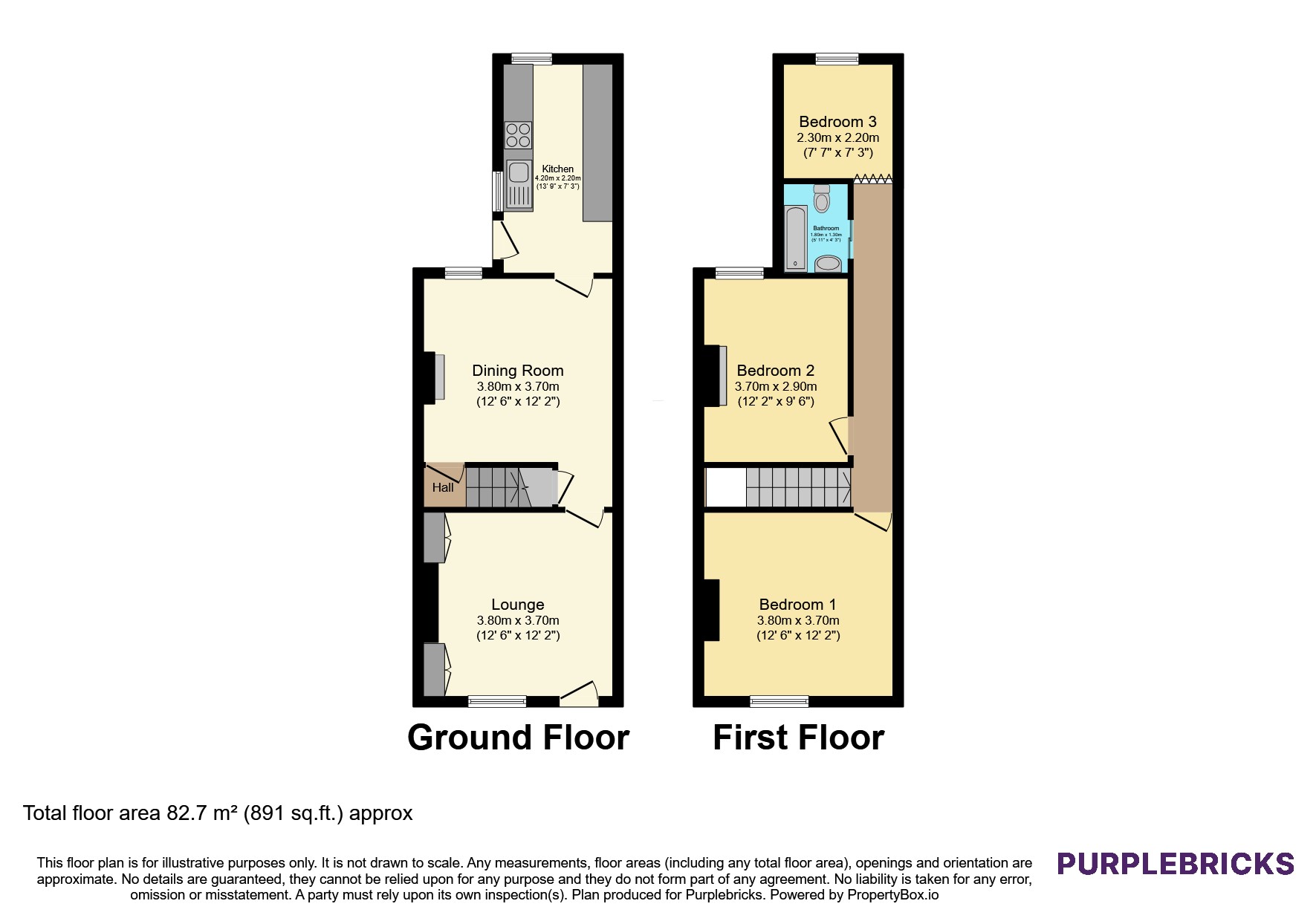 6, Inns Lane, South Wingfield, Alfreton floorplan