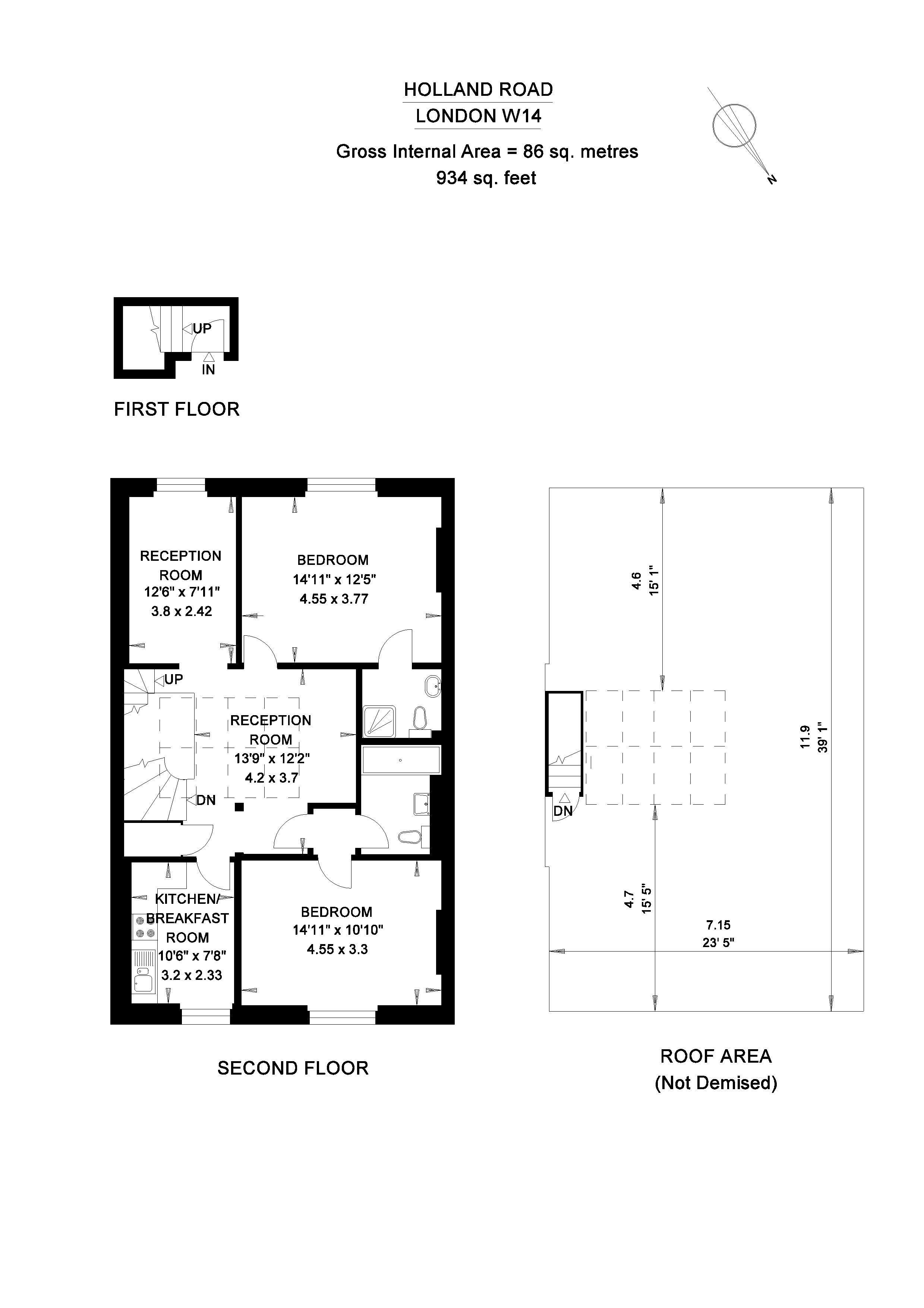 2 Bedrooms Flat for sale in Holland Road, London W14