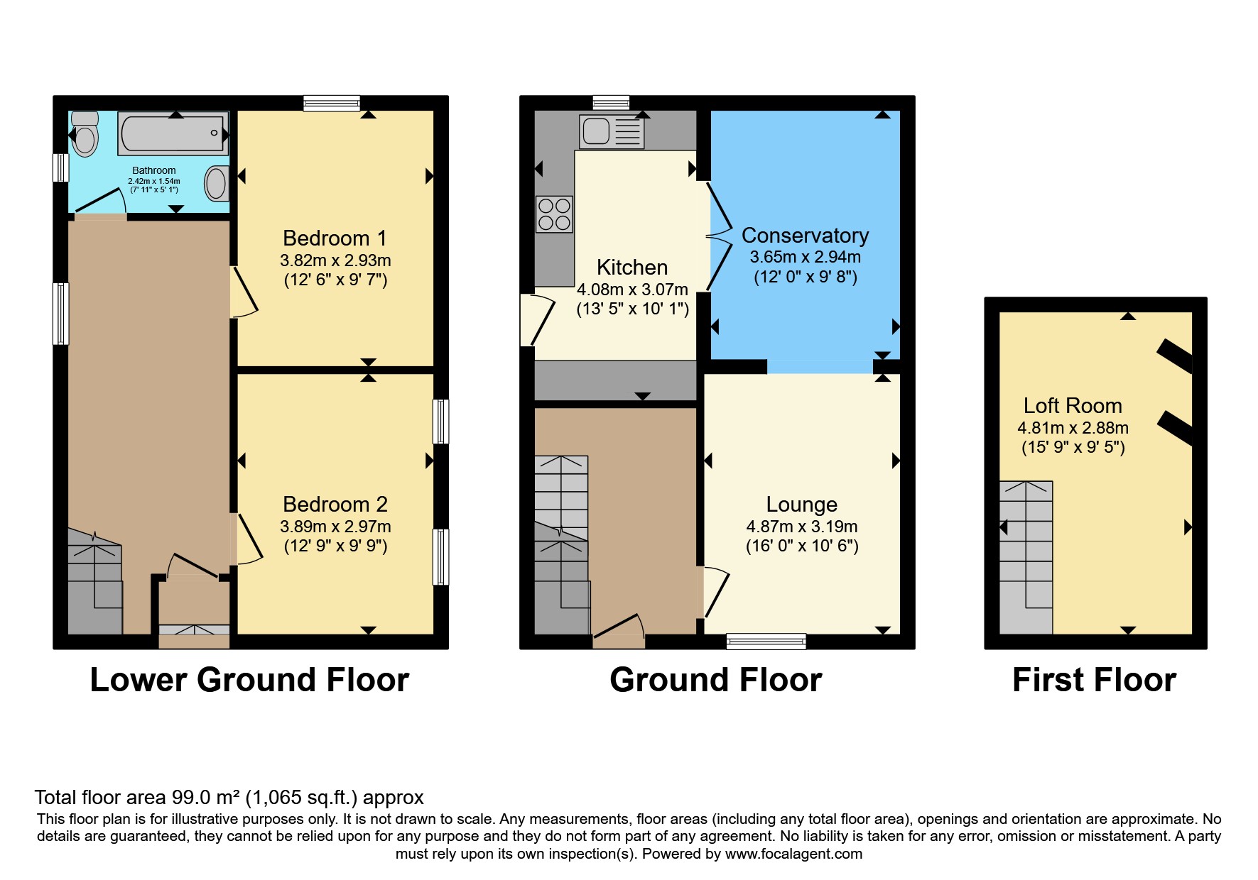 16, Etive Crescent, North Lanarkshire floorplan