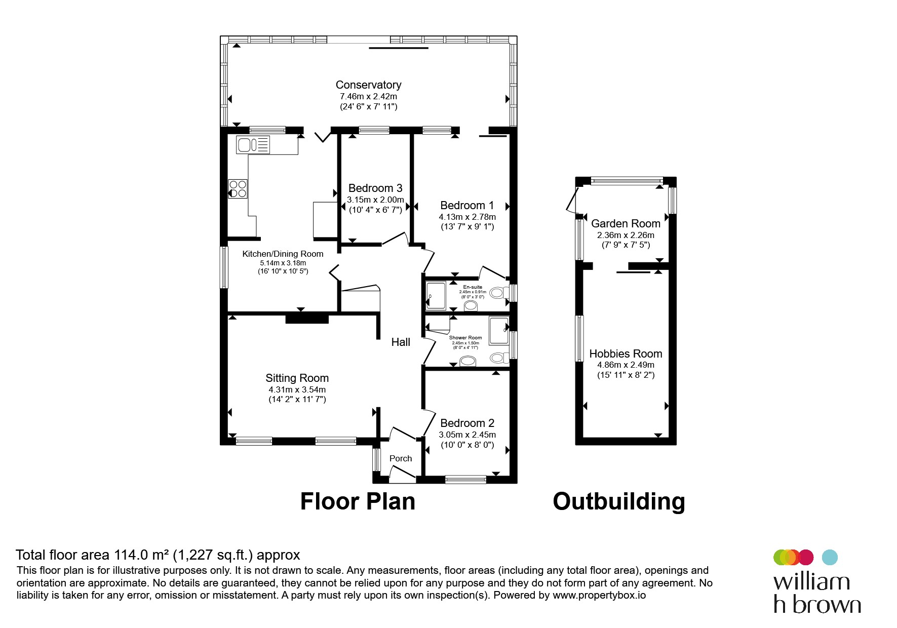 5, Orchard Close, Sleaford floorplan