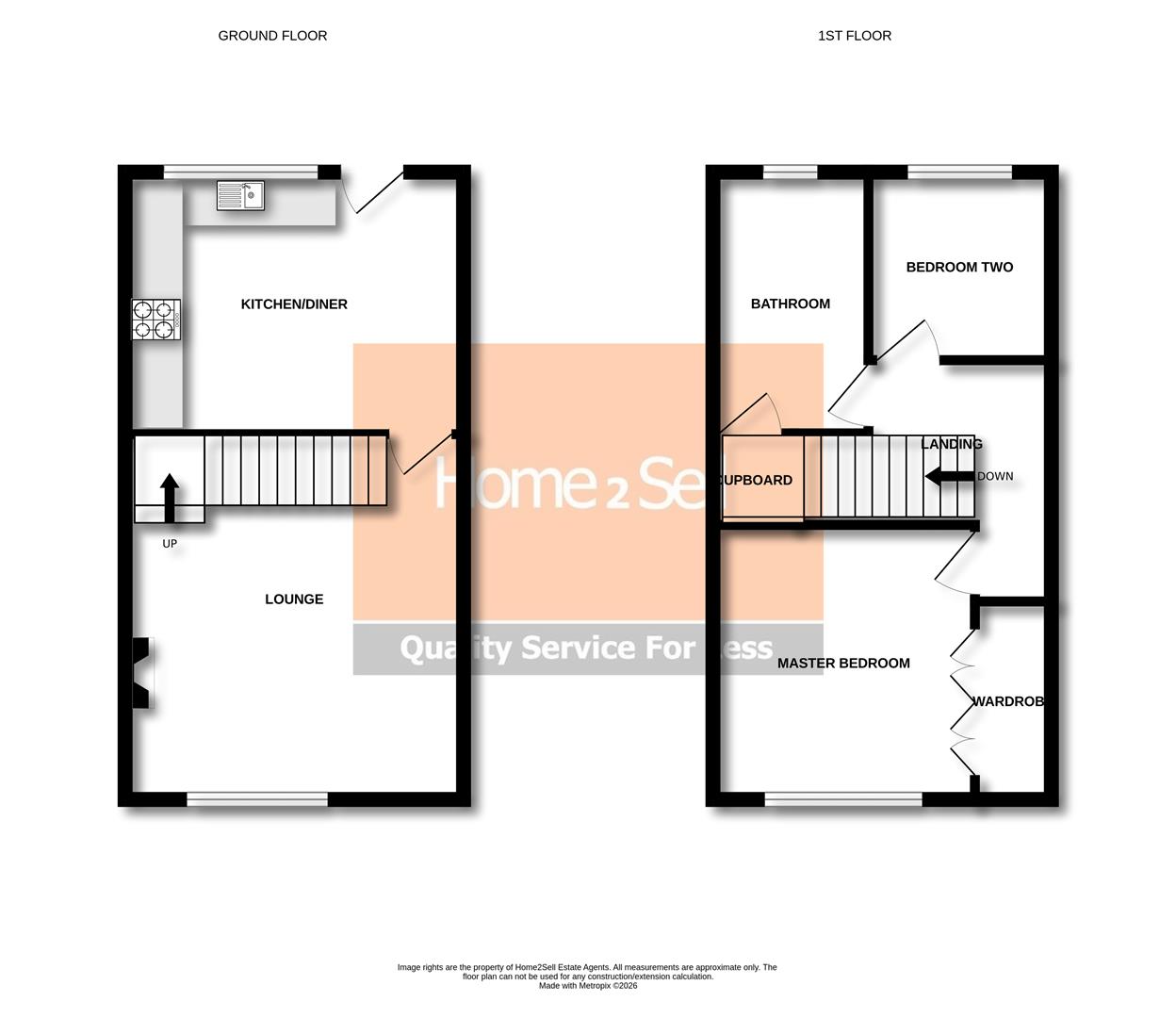 53, High Edge Drive, Belper floorplan