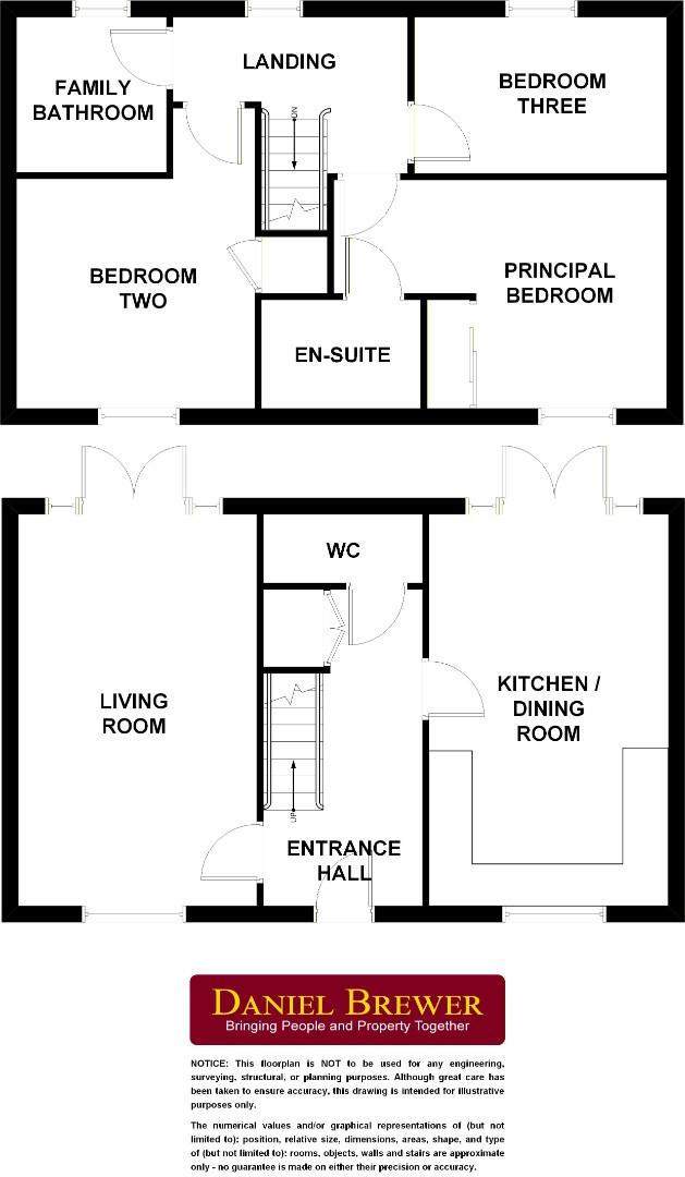 1, Shriever Drive, Braintree floorplan