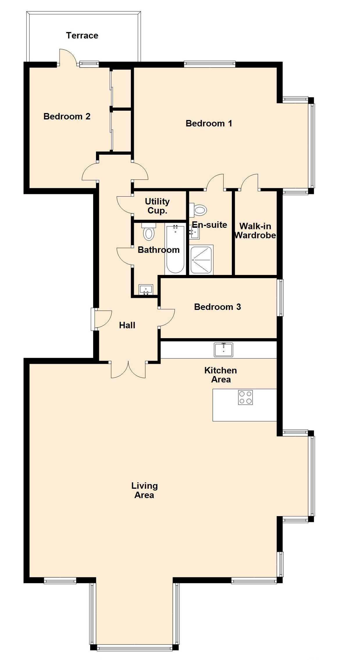 14, Rivage, Plymouth floorplan