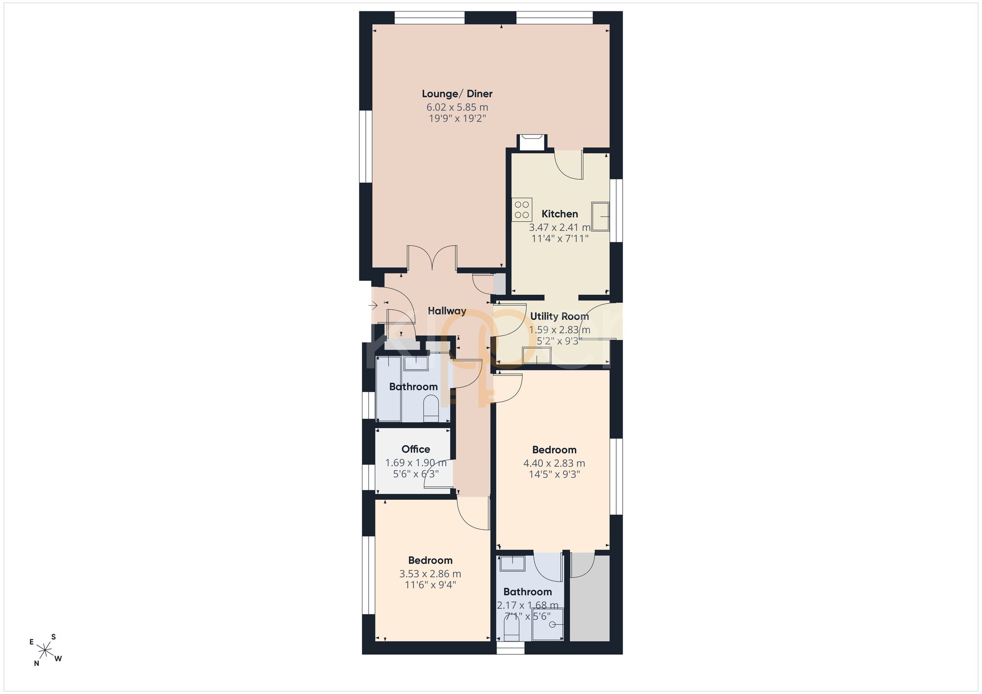 93a Shirkoak Park, Ashford floorplan
