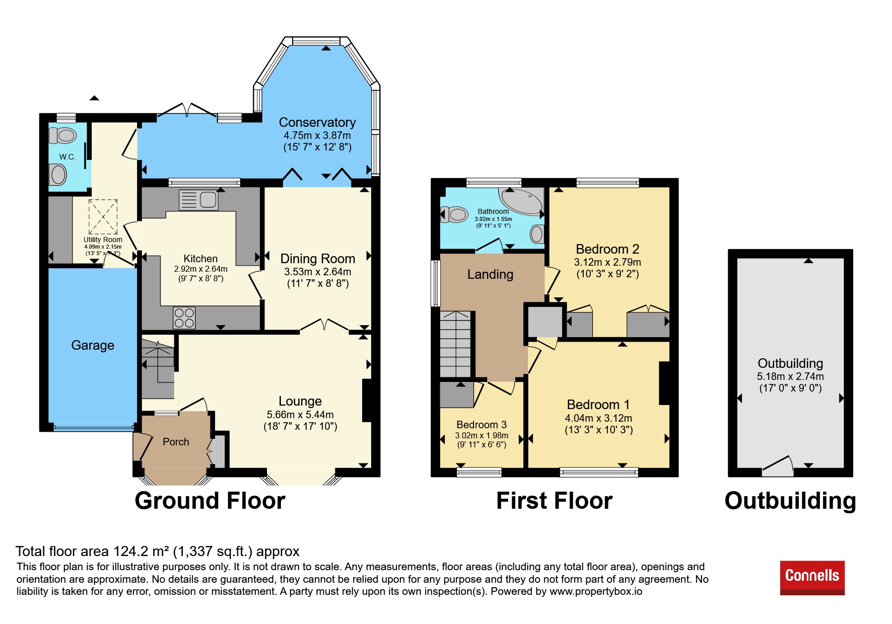 294, Turnpike Drive, Luton floorplan
