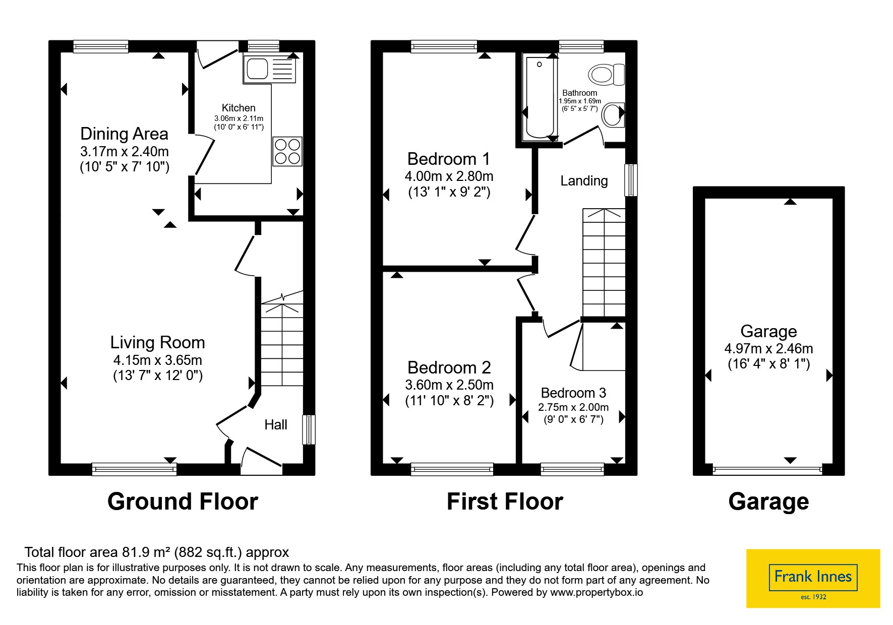 4, Franklin Close, Nottinghamshire floorplan