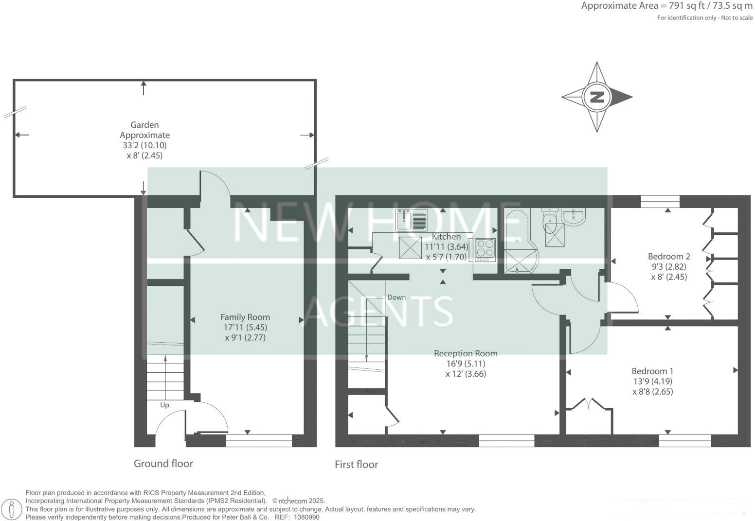 3, Cherry Gardens, Tewkesbury floorplan
