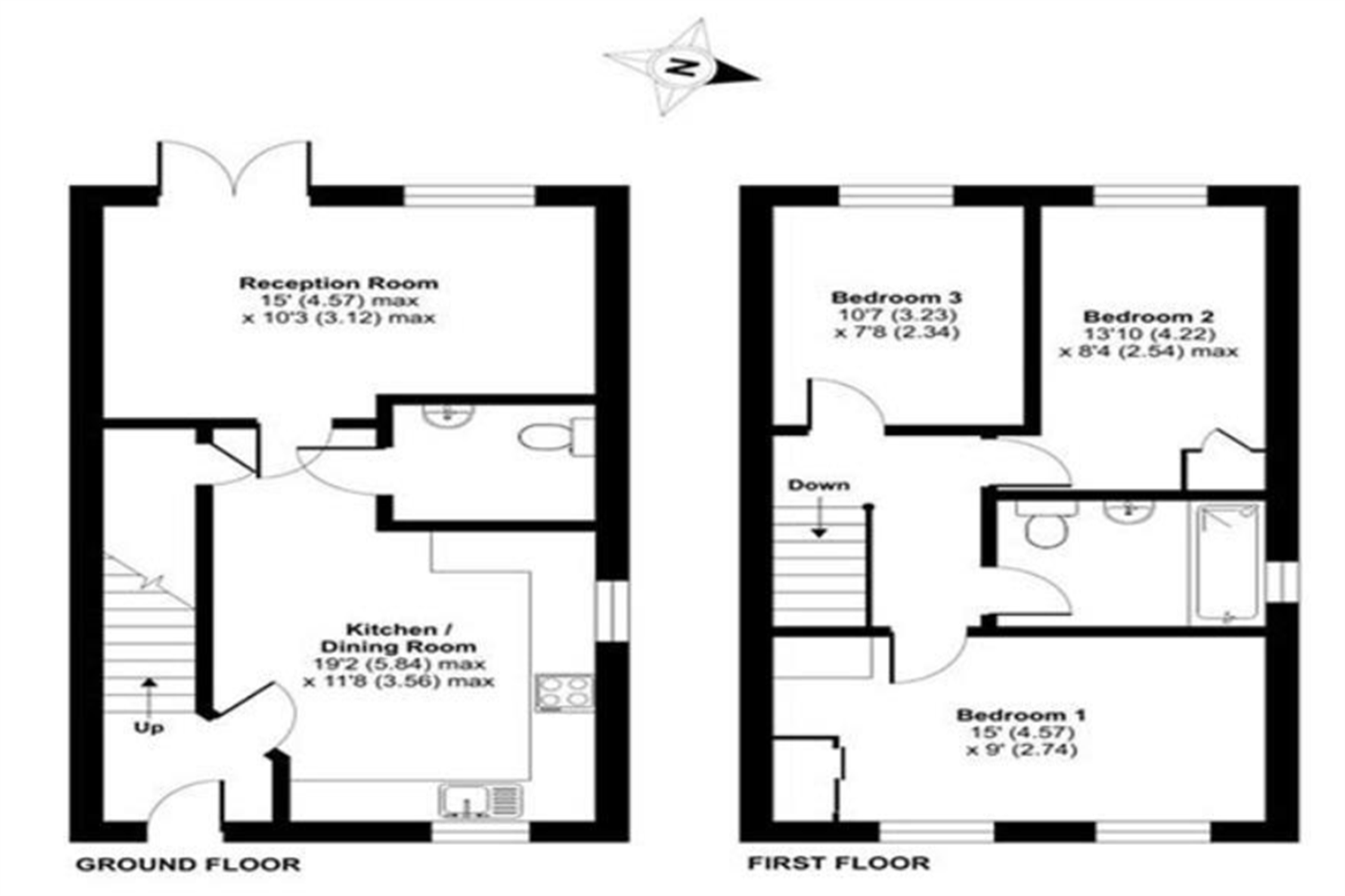 7, Theodore Close, Goldthorpe, Rotherham floorplan