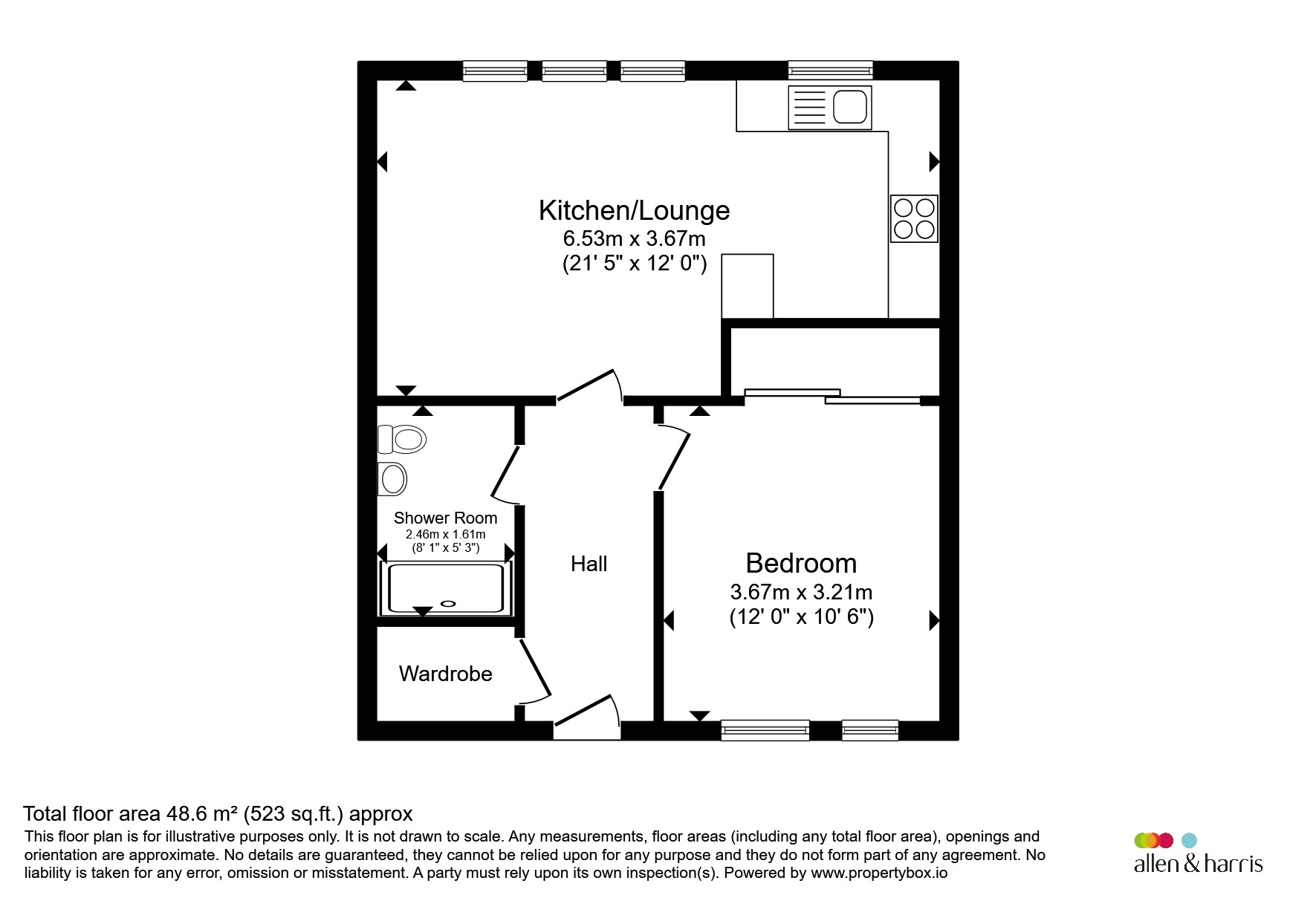 6, Belfast Quay, Irvine floorplan