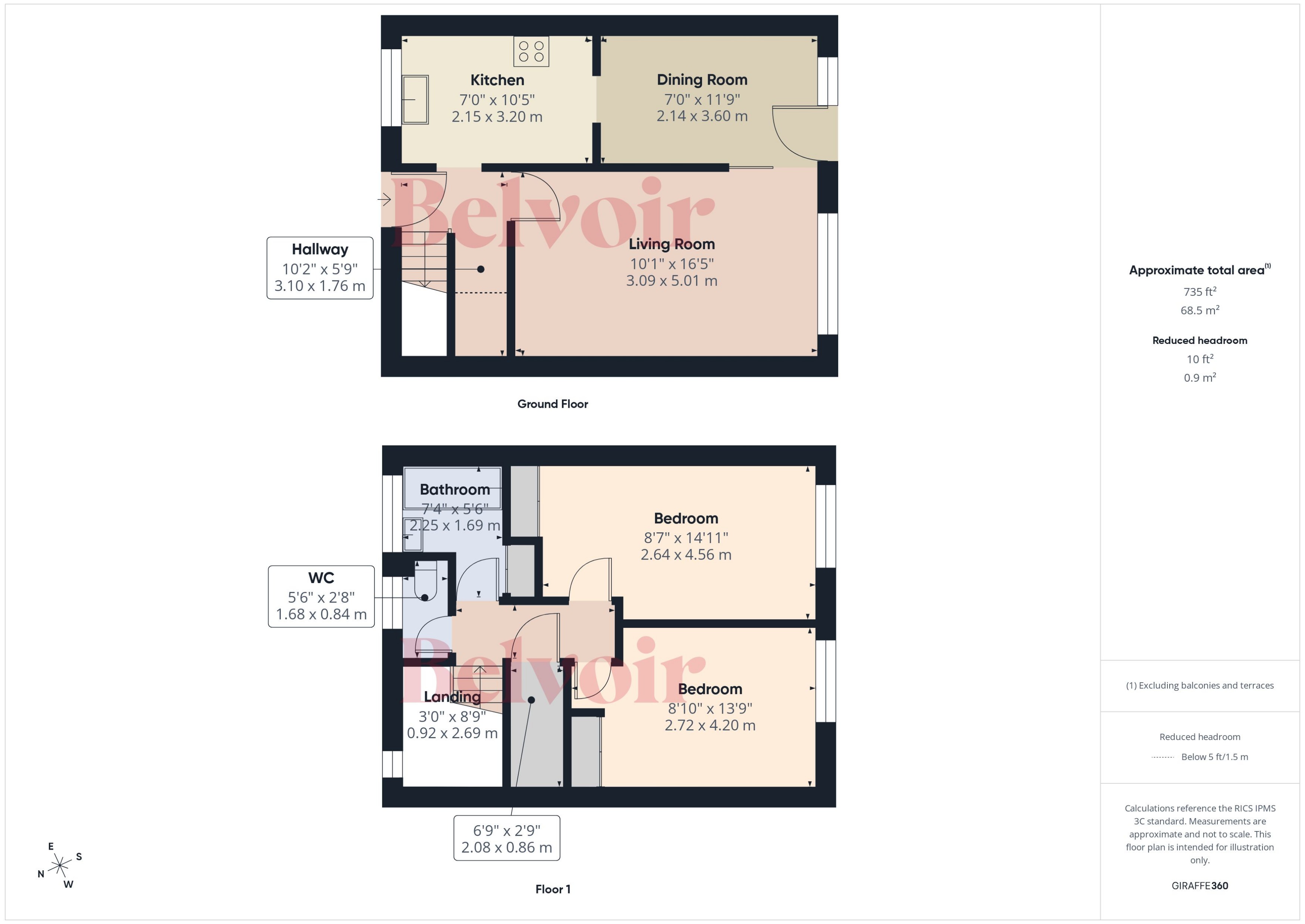50, Tasmania Close, Basingstoke floorplan