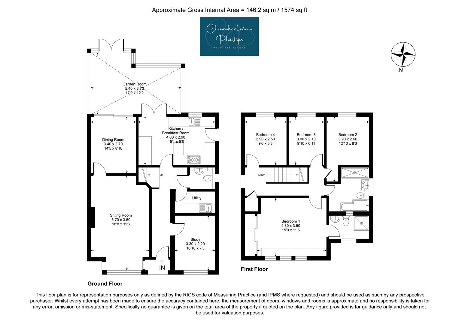 4, Grimwade Close, Brantham floorplan