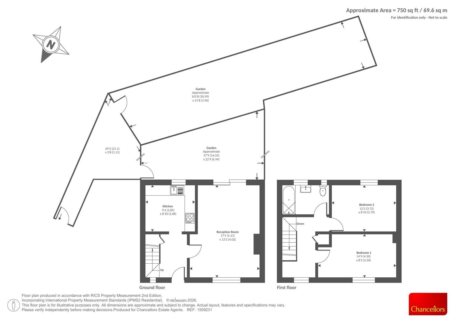 21, Cherry Close, Berkshire floorplan