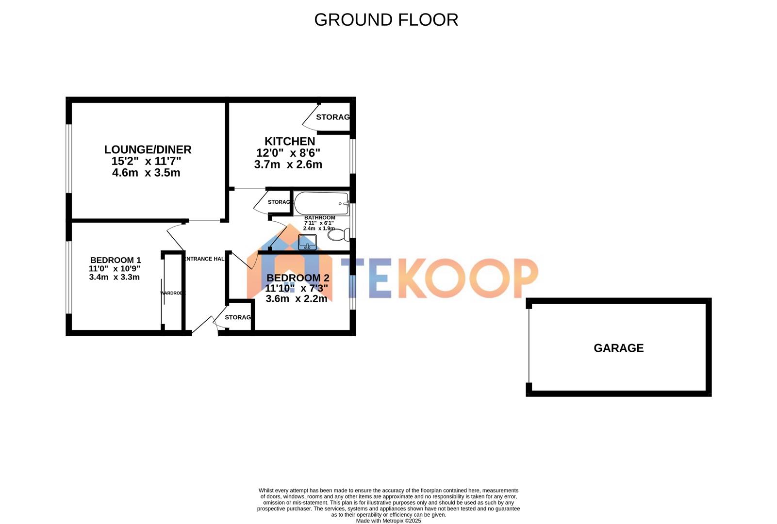 Beta Road, Farnborough floorplan