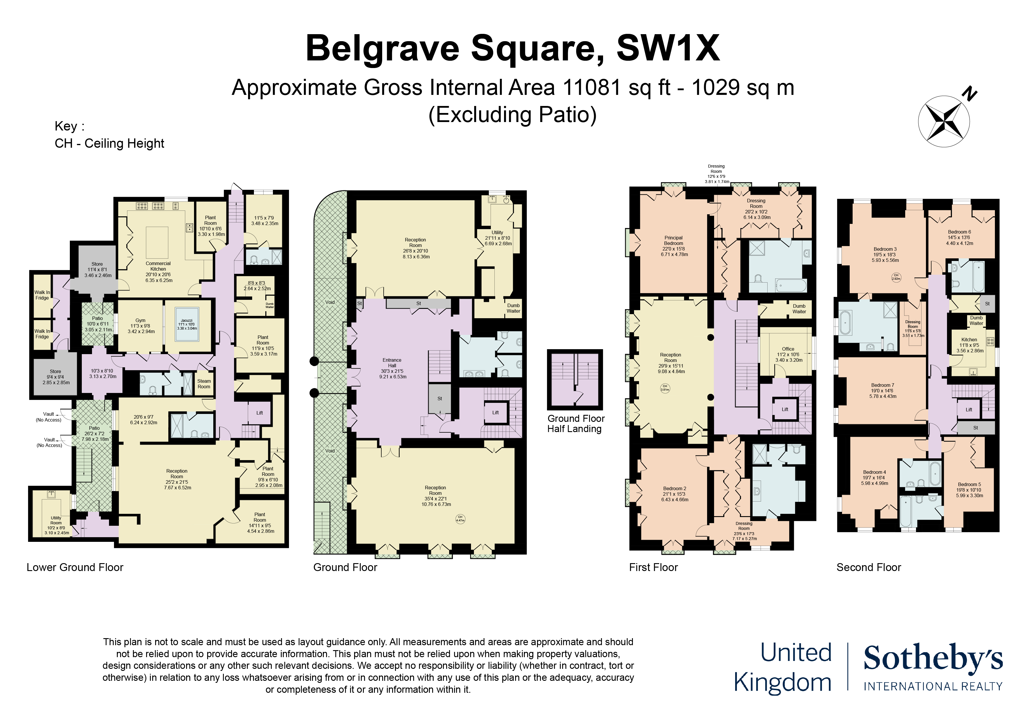 Belgrave, Belgrave Square, London floorplan