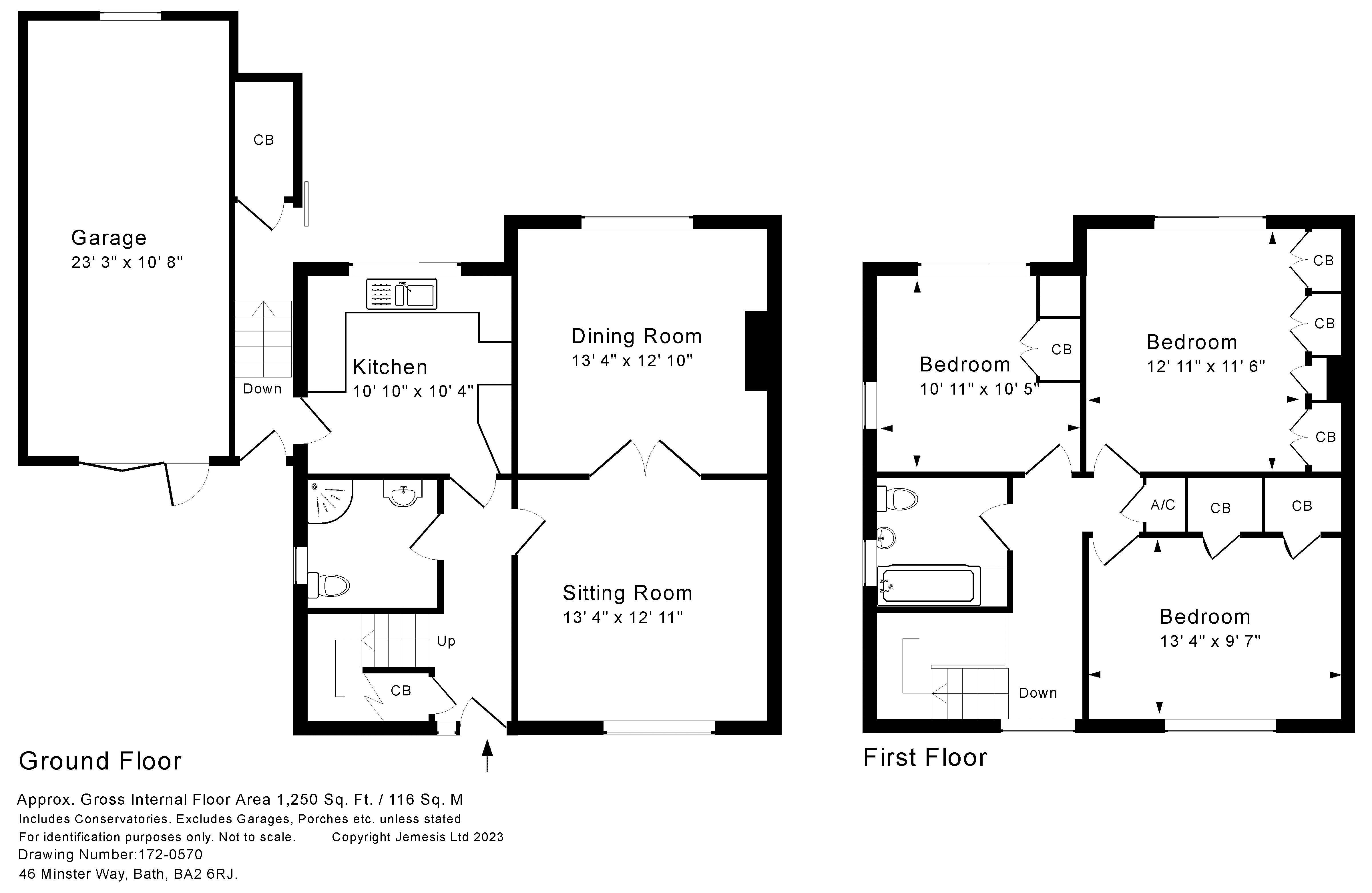 Minster Way, Bath BA2, 3 bedroom semidetached house for sale