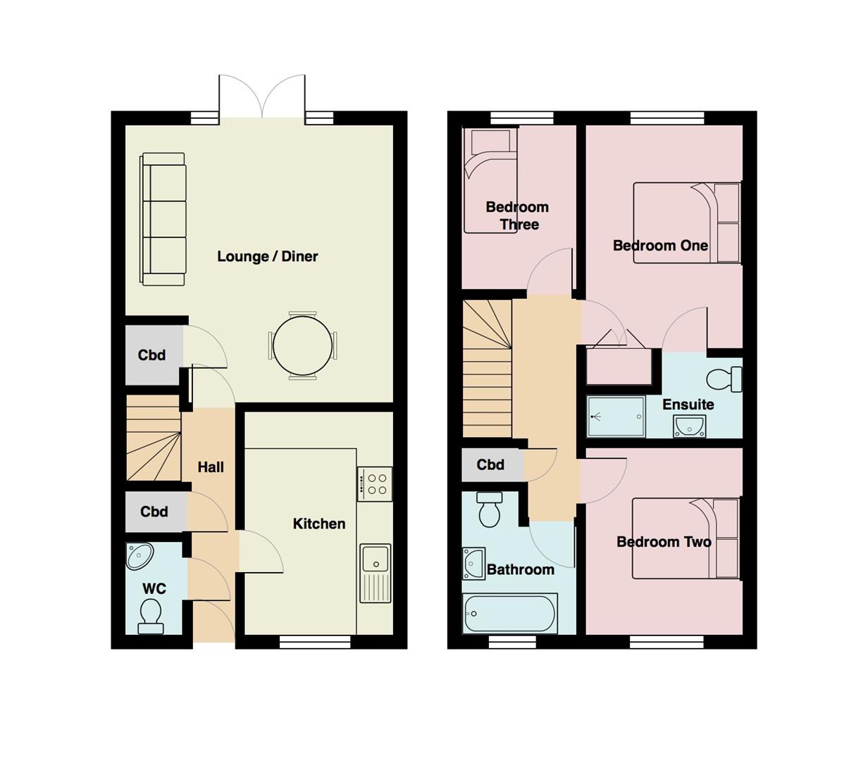 Mariner Way, Lancaster LA1, 3 bedroom terraced house for sale