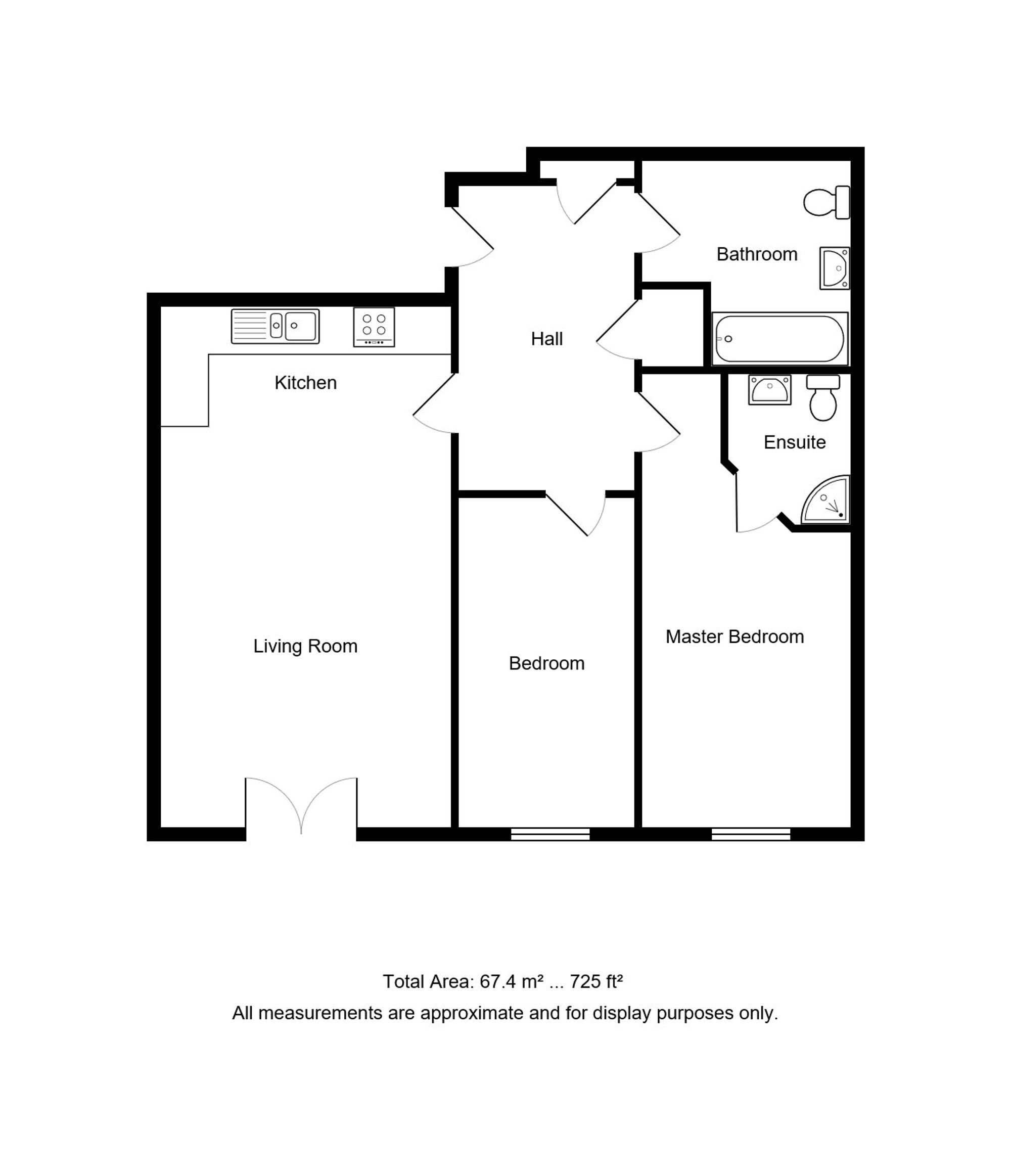 32 Grimshaw Place, Preston floorplan
