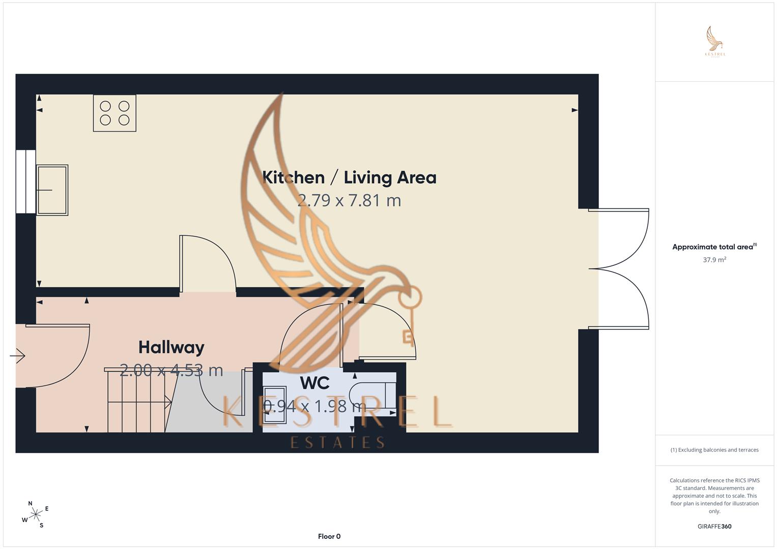 6, Robinsons Court, Pontefract floorplan
