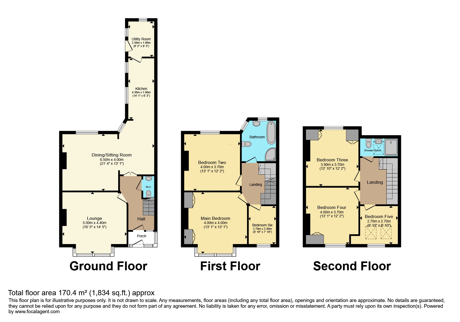 13, Westville Avenue, Ilkley floorplan
