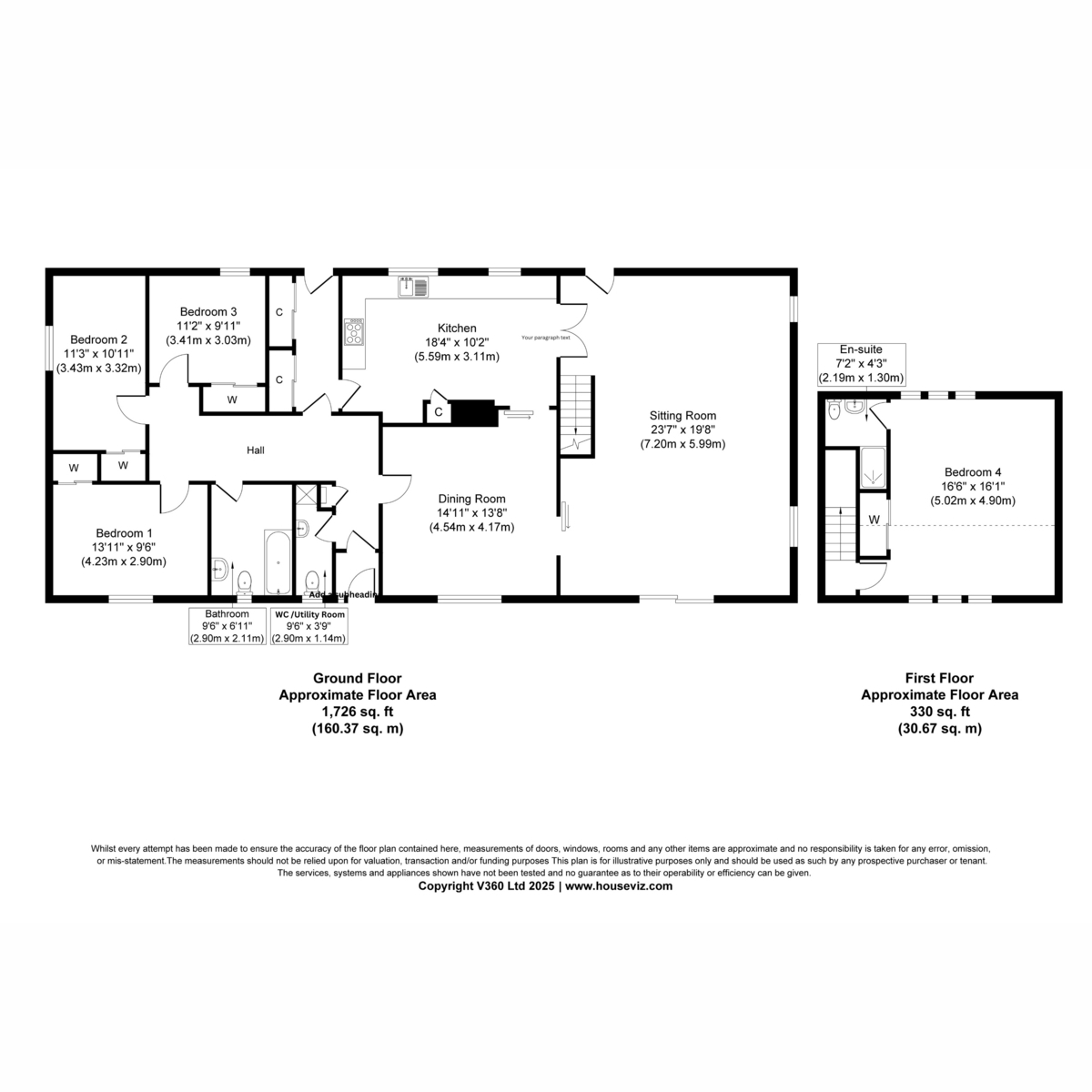 Tigh Bea, Camault Muir, Kiltarlity Beauly floorplan