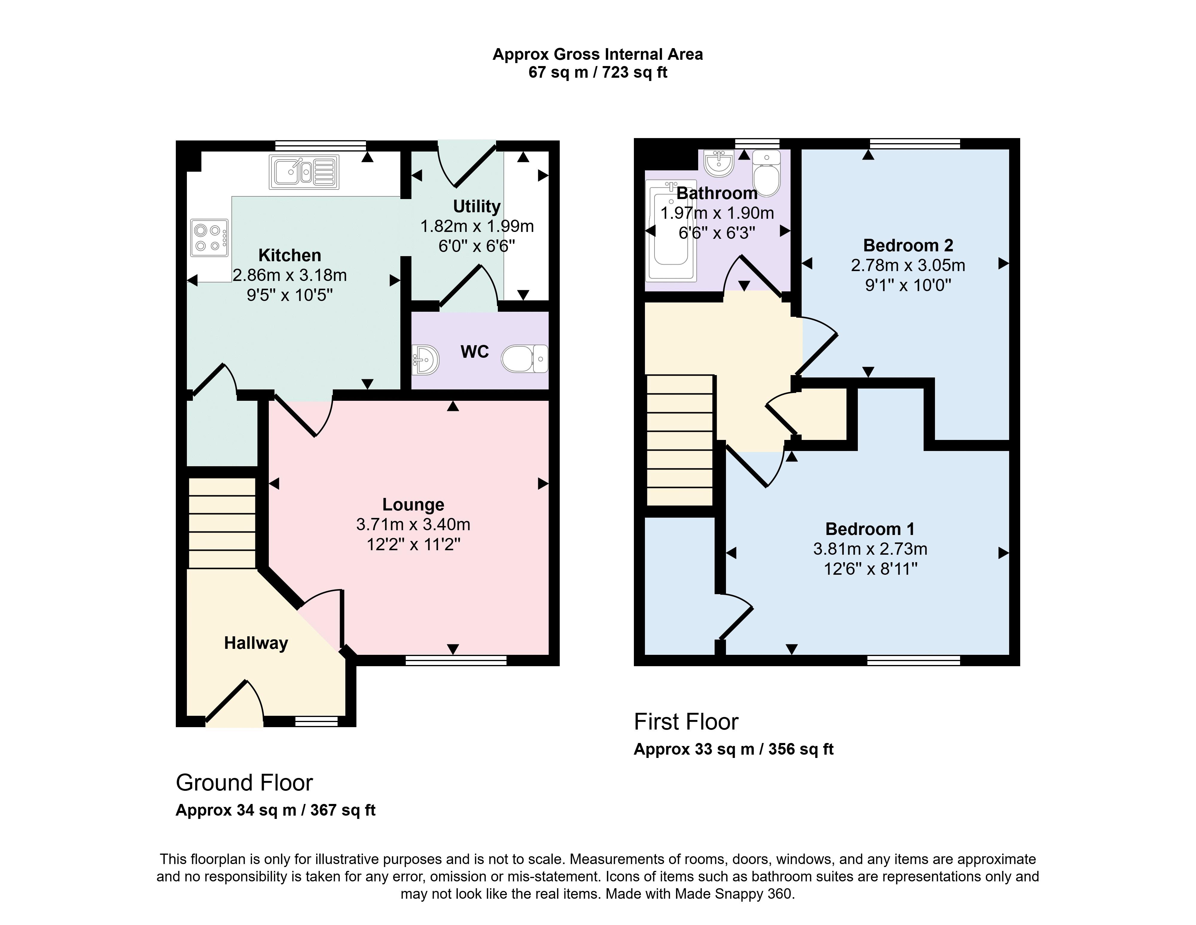 18, Glenfinnan Lane, Dumbarton floorplan