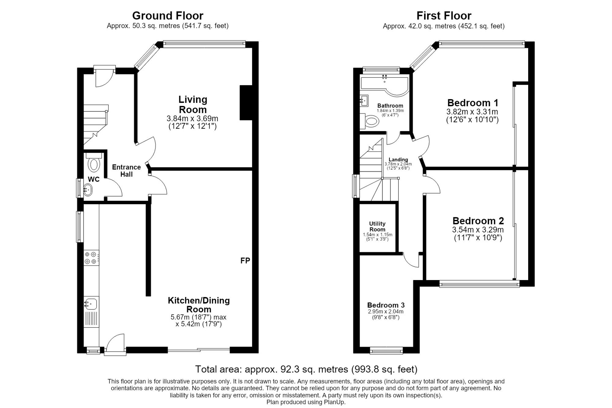 9 Manston Crescent, Leeds floorplan