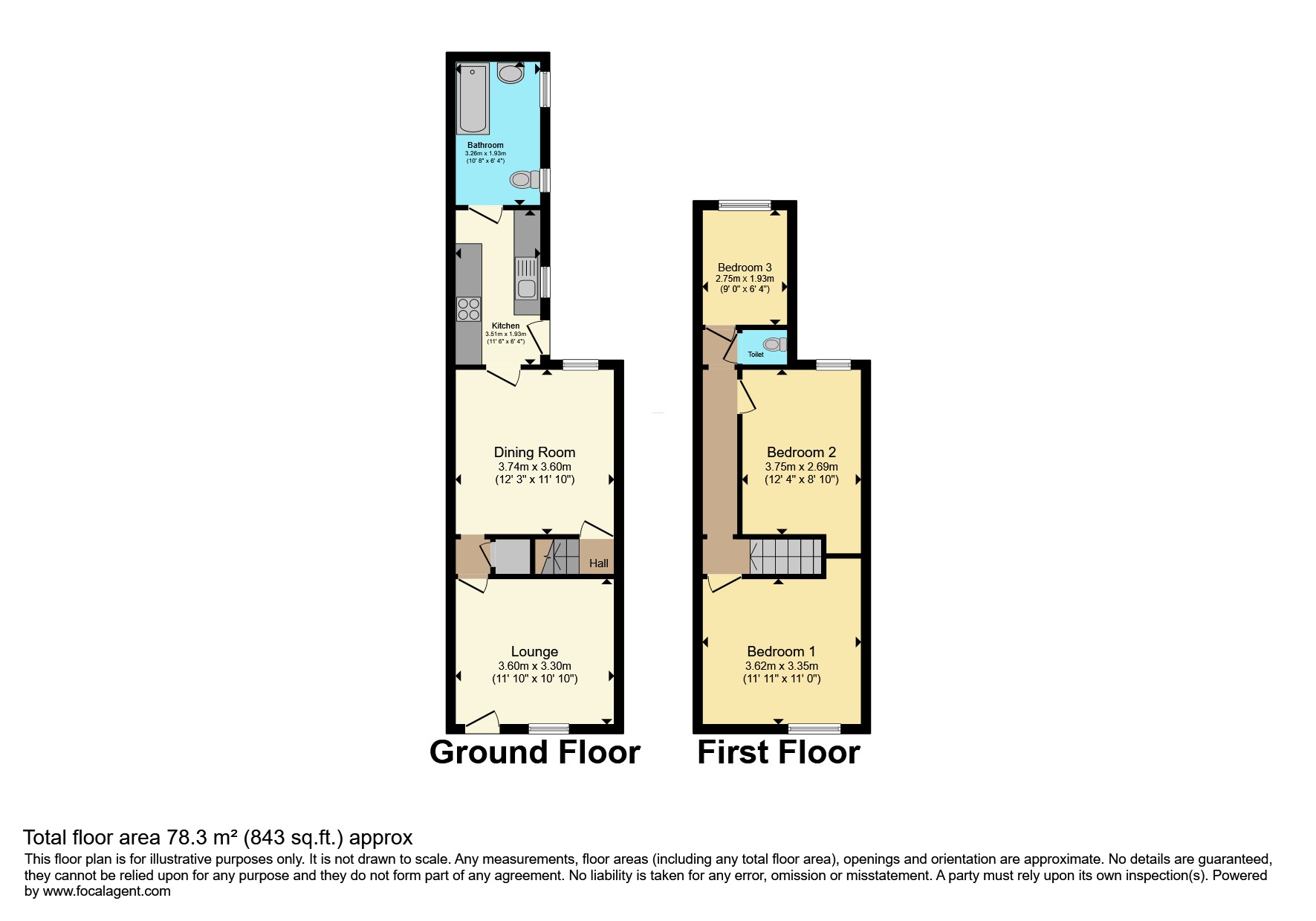 24, Ridgeway Lane, Mansfield floorplan