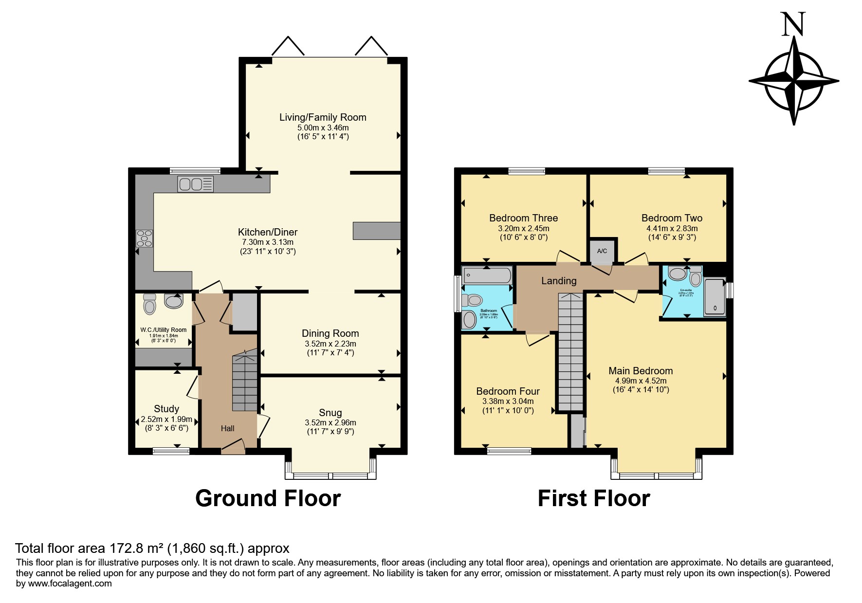 42, Wheelwright Drive, Eccleshall floorplan