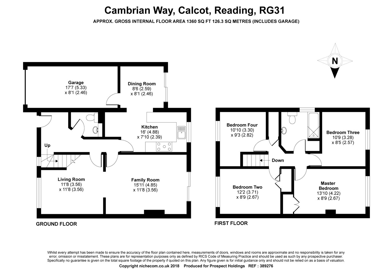 4 Bedrooms Detached house for sale in Cambrian Way, Calcot, Reading, Berkshire RG31