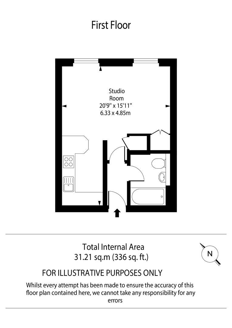 Flat 4 Ridgway Court, 22, Lancaster Road, London floorplan