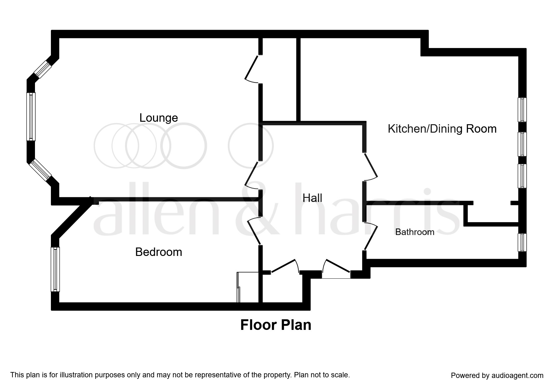 1 Bedrooms Flat for sale in Hanover Gardens, Wilson Street, Paisley PA1