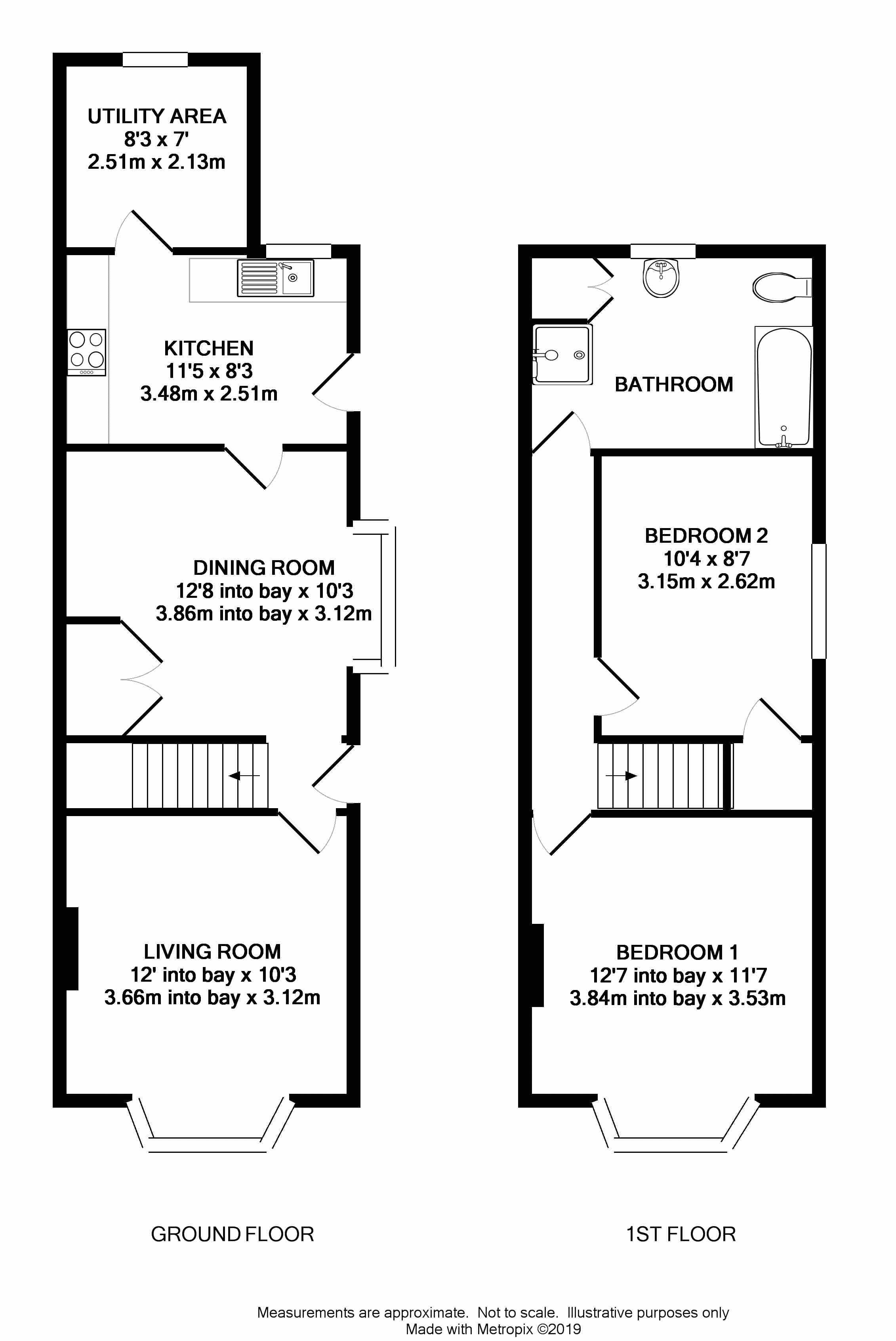 2 Bedrooms Semi-detached house for sale in Abercromby Avenue, High Wycombe HP12