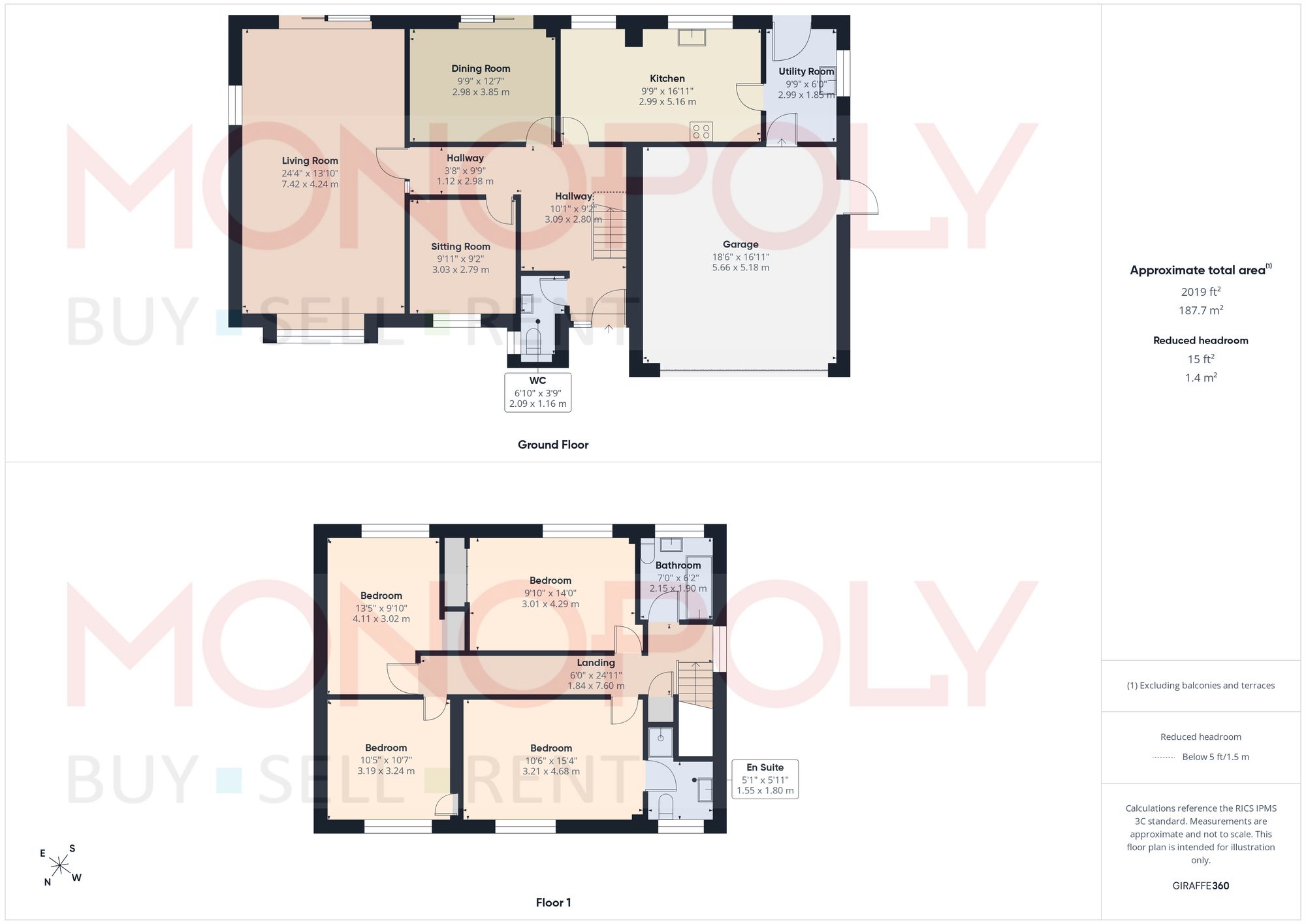 23 Stonewalls, Wrexham floorplan
